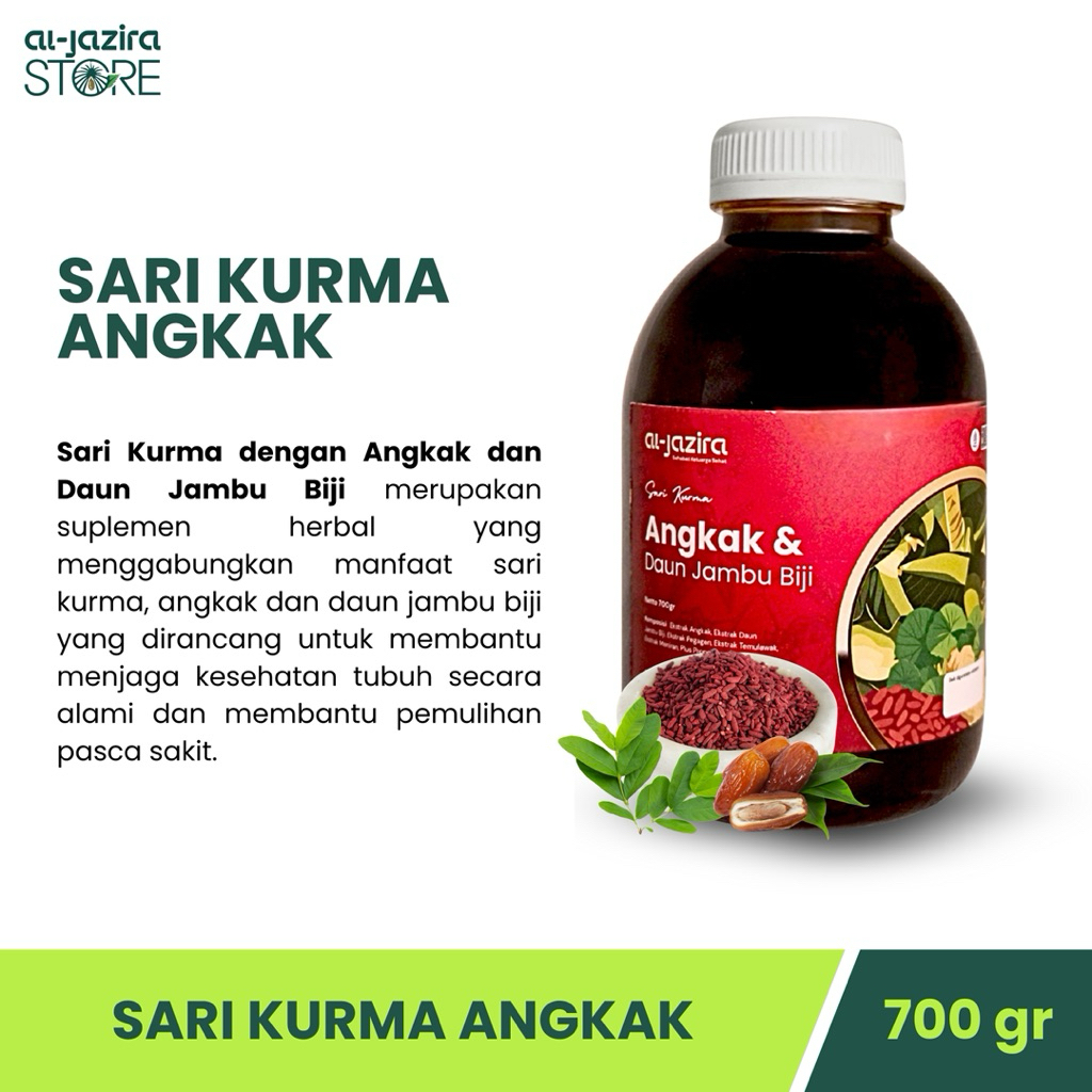 Al-Jazira Sari Kurma Madu Angkak 700Gr