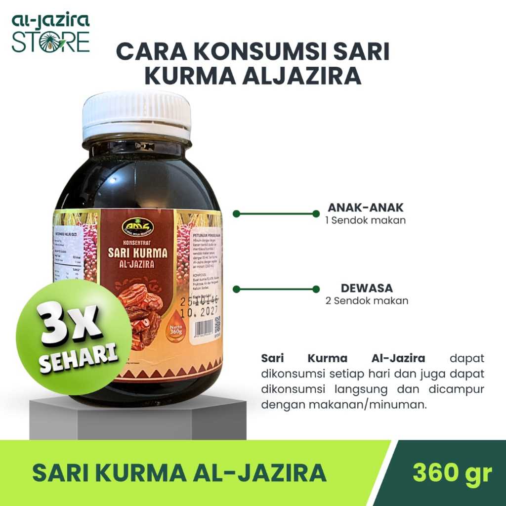 Al-Jazira Sari Kurma 360Gr