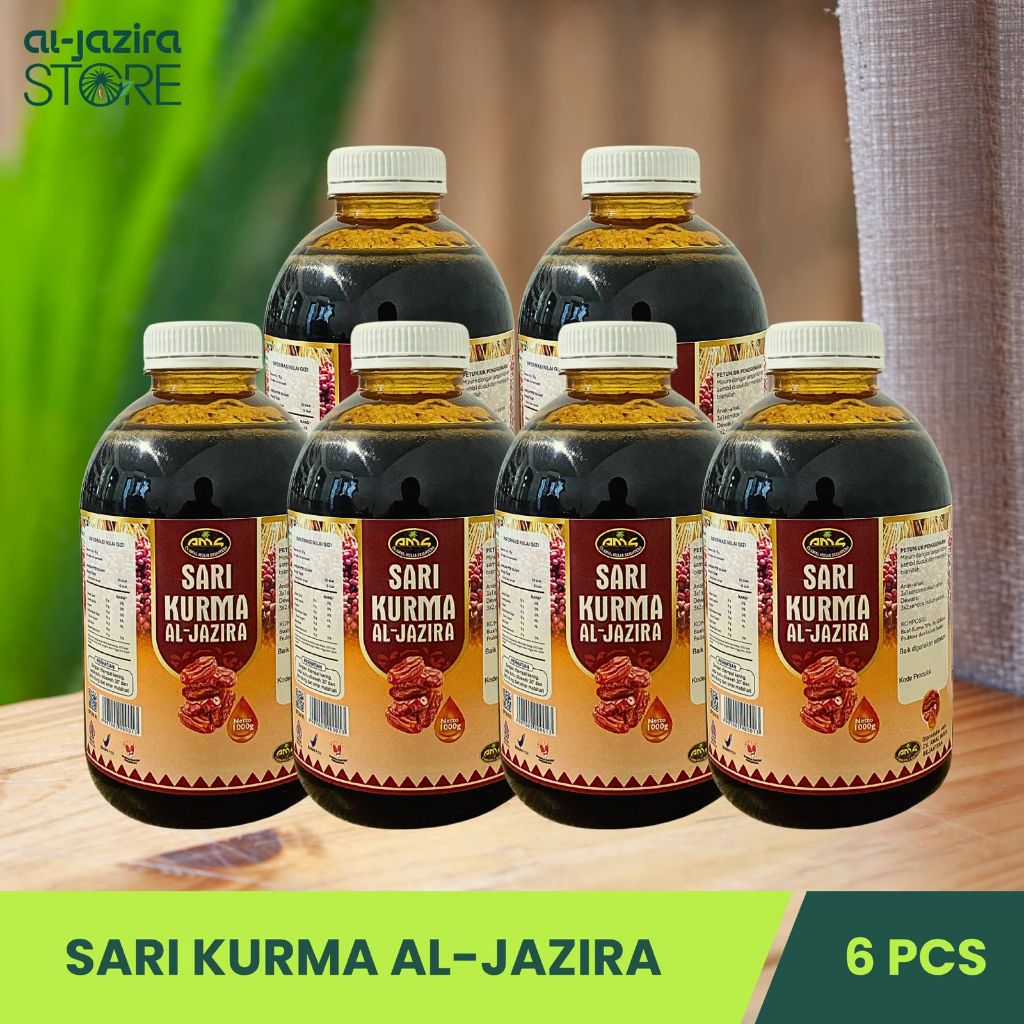 Al-Jazira Sari Kurma 1Kg Isi-6Pcs
