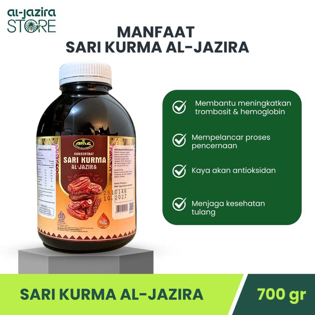 Al-Jazira Sari Kurma 700Gr