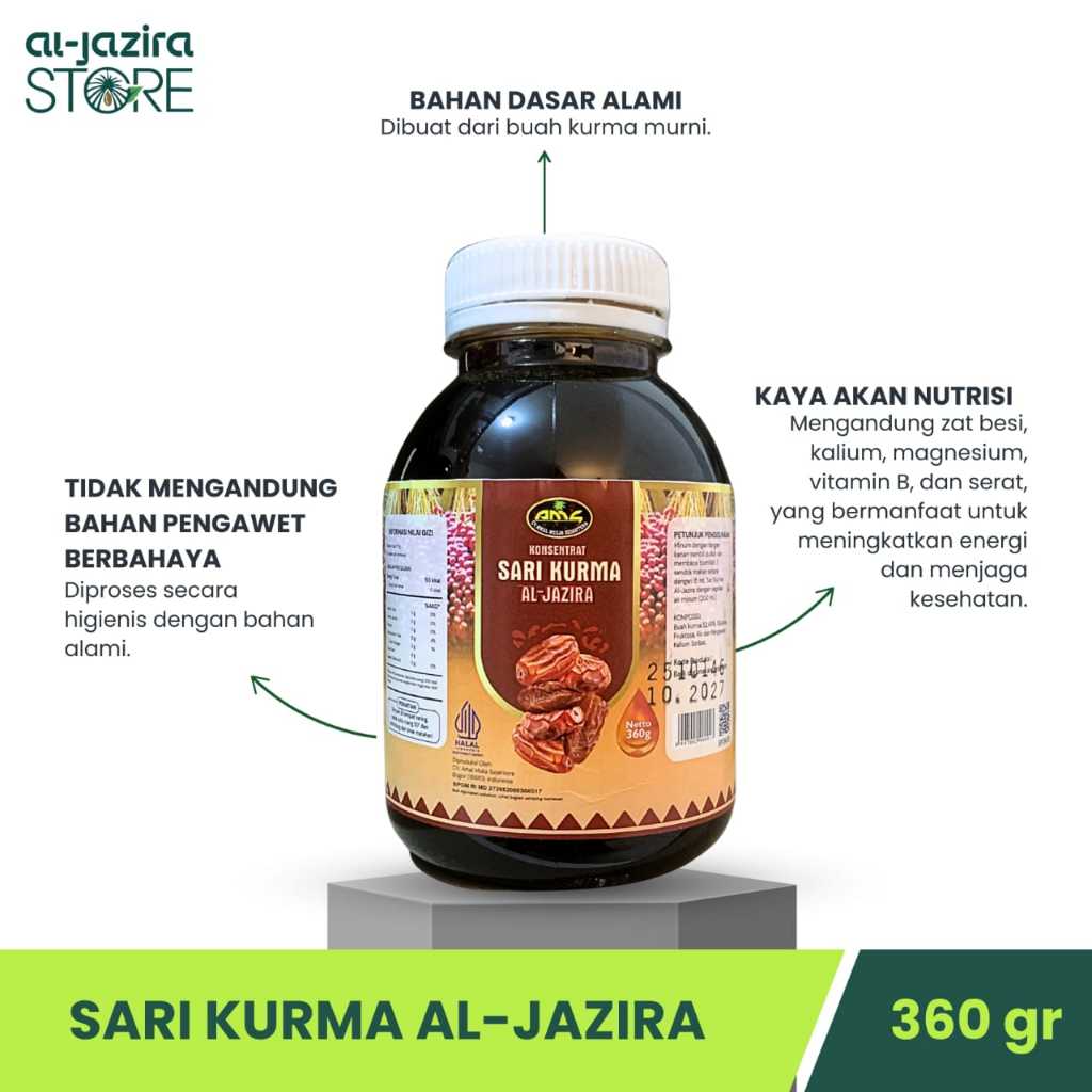 Al-Jazira Sari Kurma 360Gr