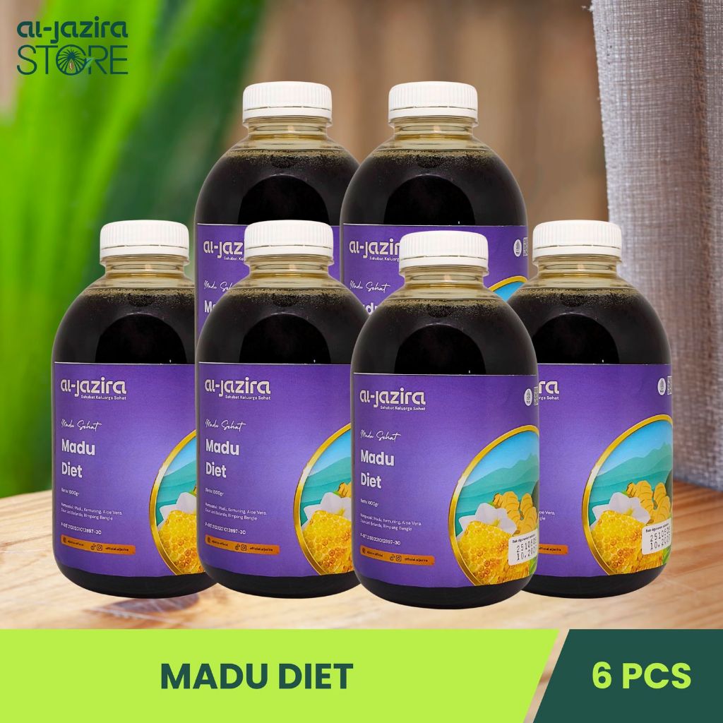 Al-Jazira Madu Diet Herbal 1Kg Isi-6Pcs