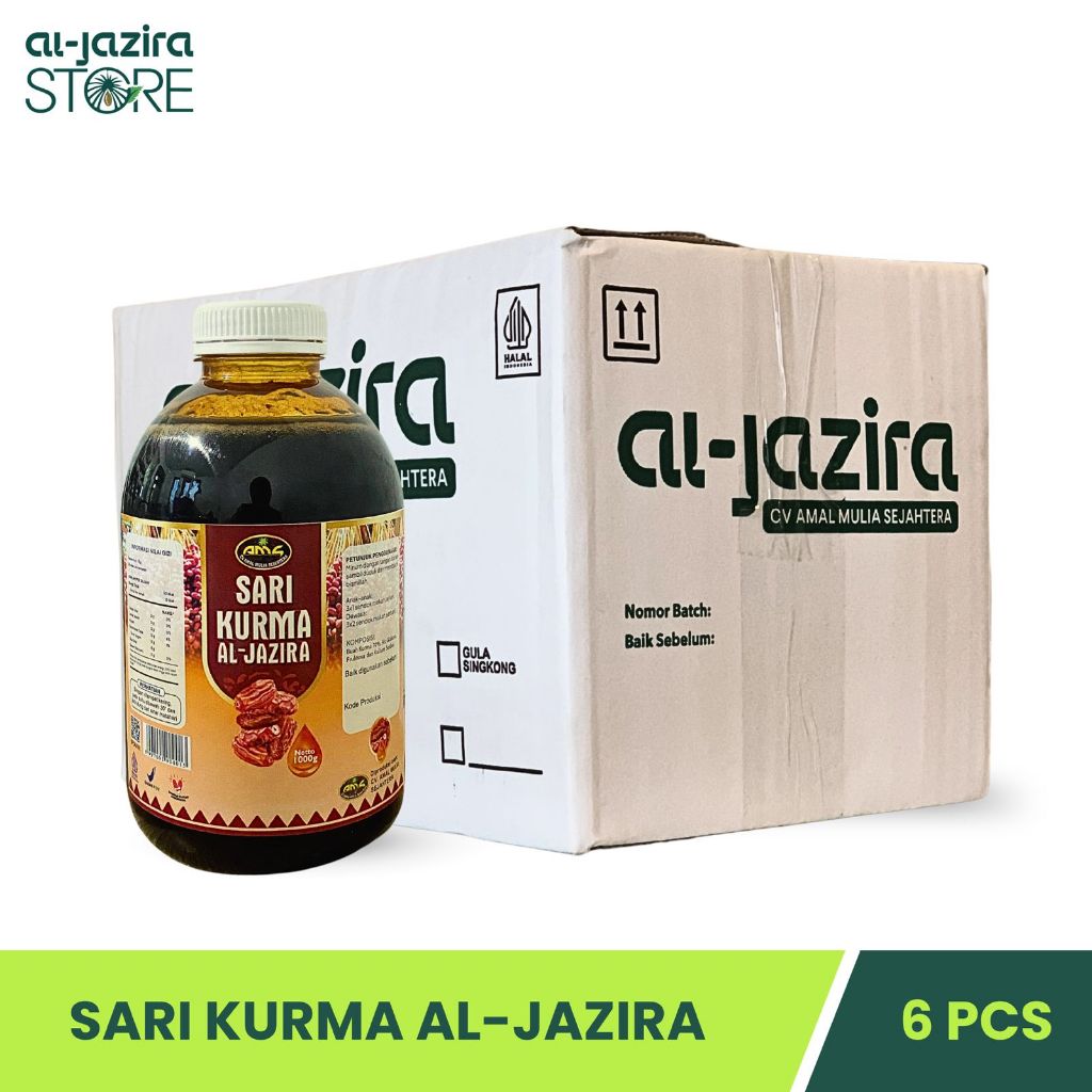 Al-Jazira Sari Kurma 1Kg Isi-6Pcs