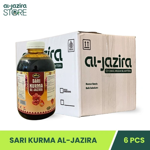 Al-Jazira Sari Kurma 1Kg Isi-6Pcs