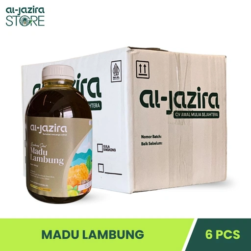 Al-Jazira Madu Herbal Lambung 1Kg Isi-6Pcs