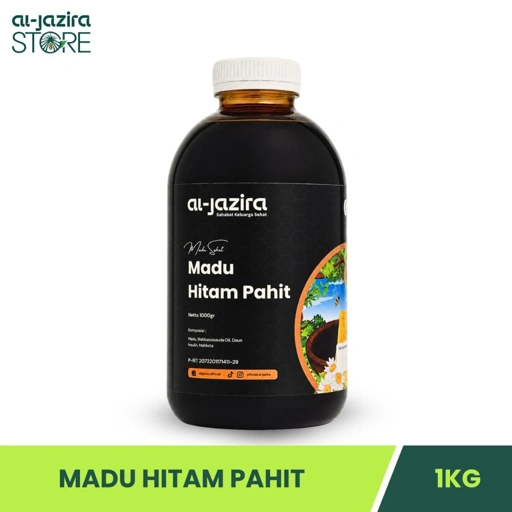 Al-Jazira Madu Hitam Pahit 1Kg