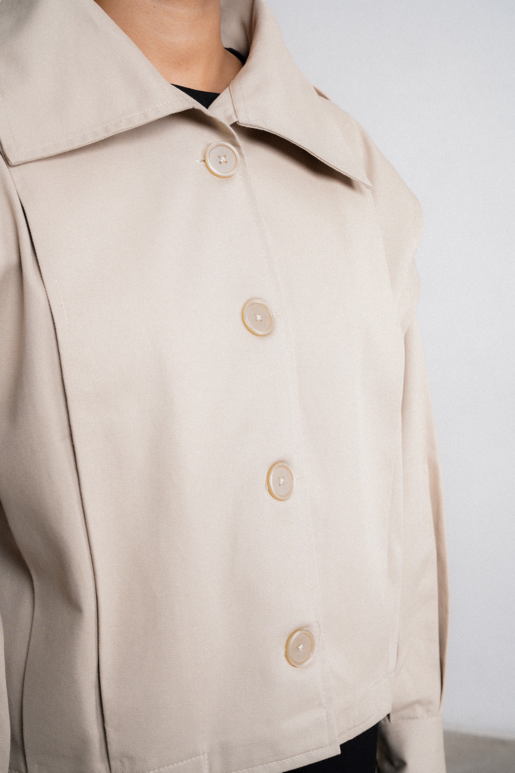 Lara Pleated Jacket