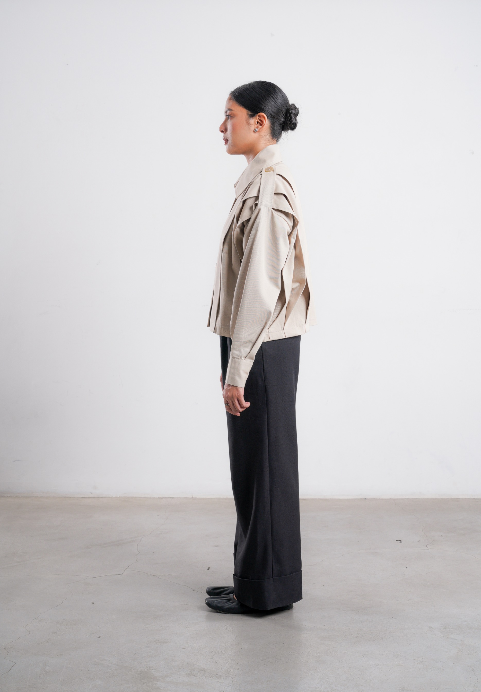 Lara Pleated Jacket