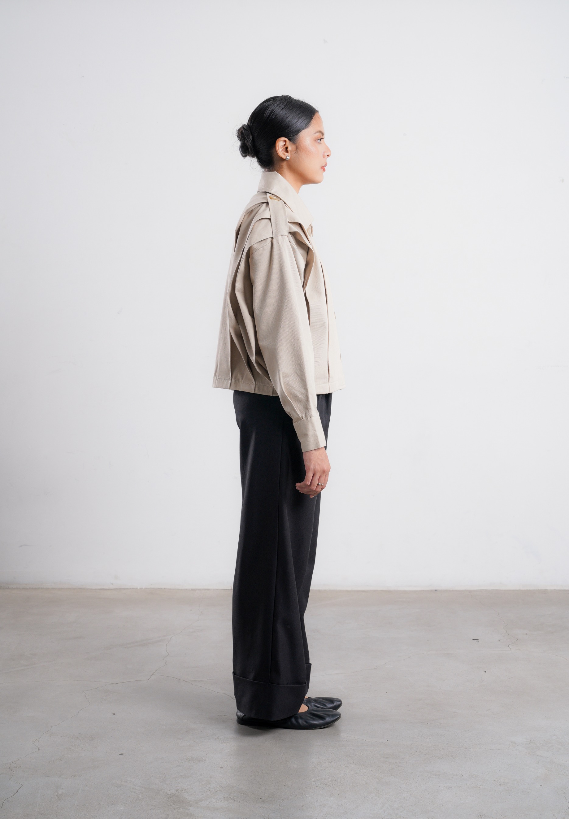 Lara Pleated Jacket