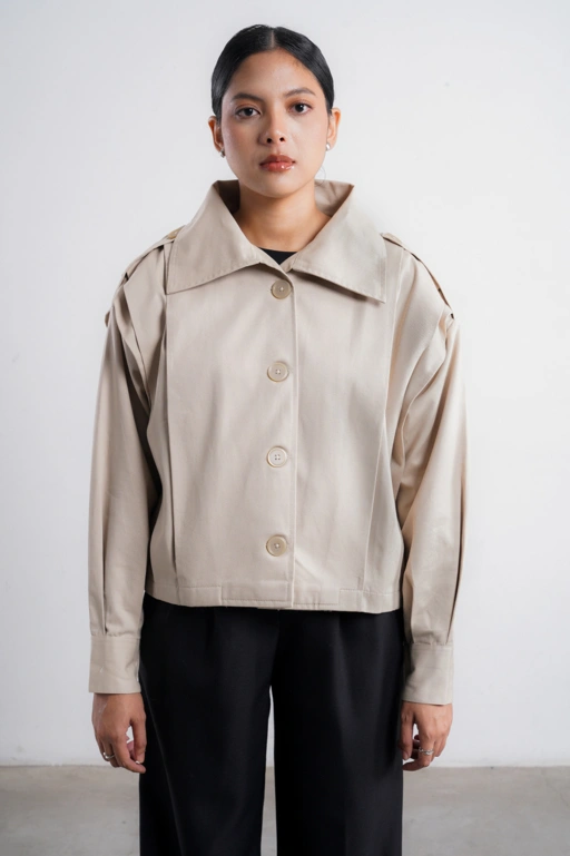 Lara Pleated Jacket