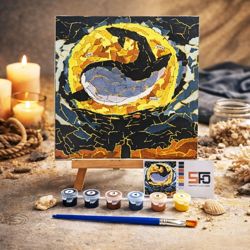 Image of Miuno0 - DIY Paint By Numbers Kit 1 Set - When The Sea Still Breathed AS