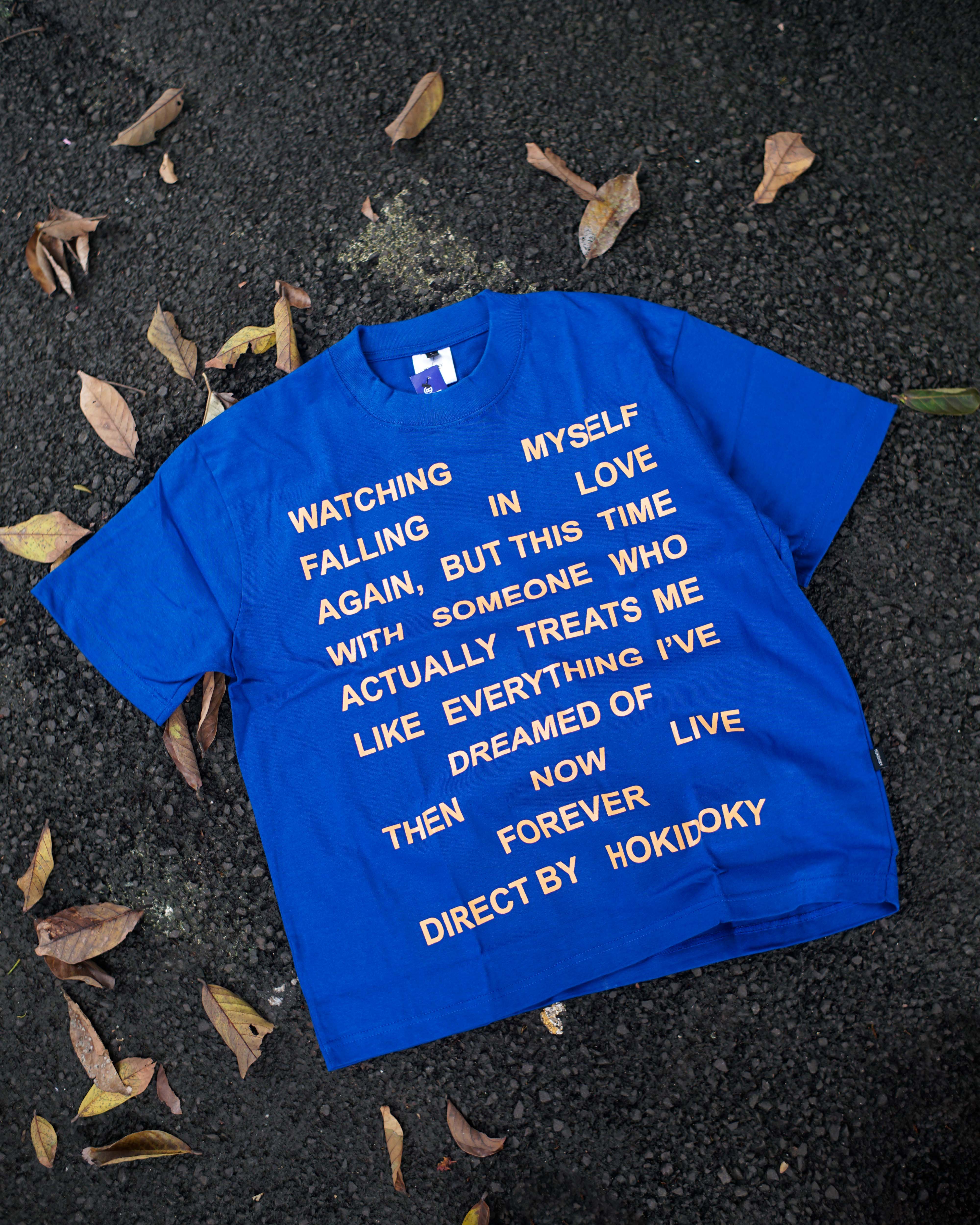 HOKIDOKY ASKELAD T-SHIRT BLUE