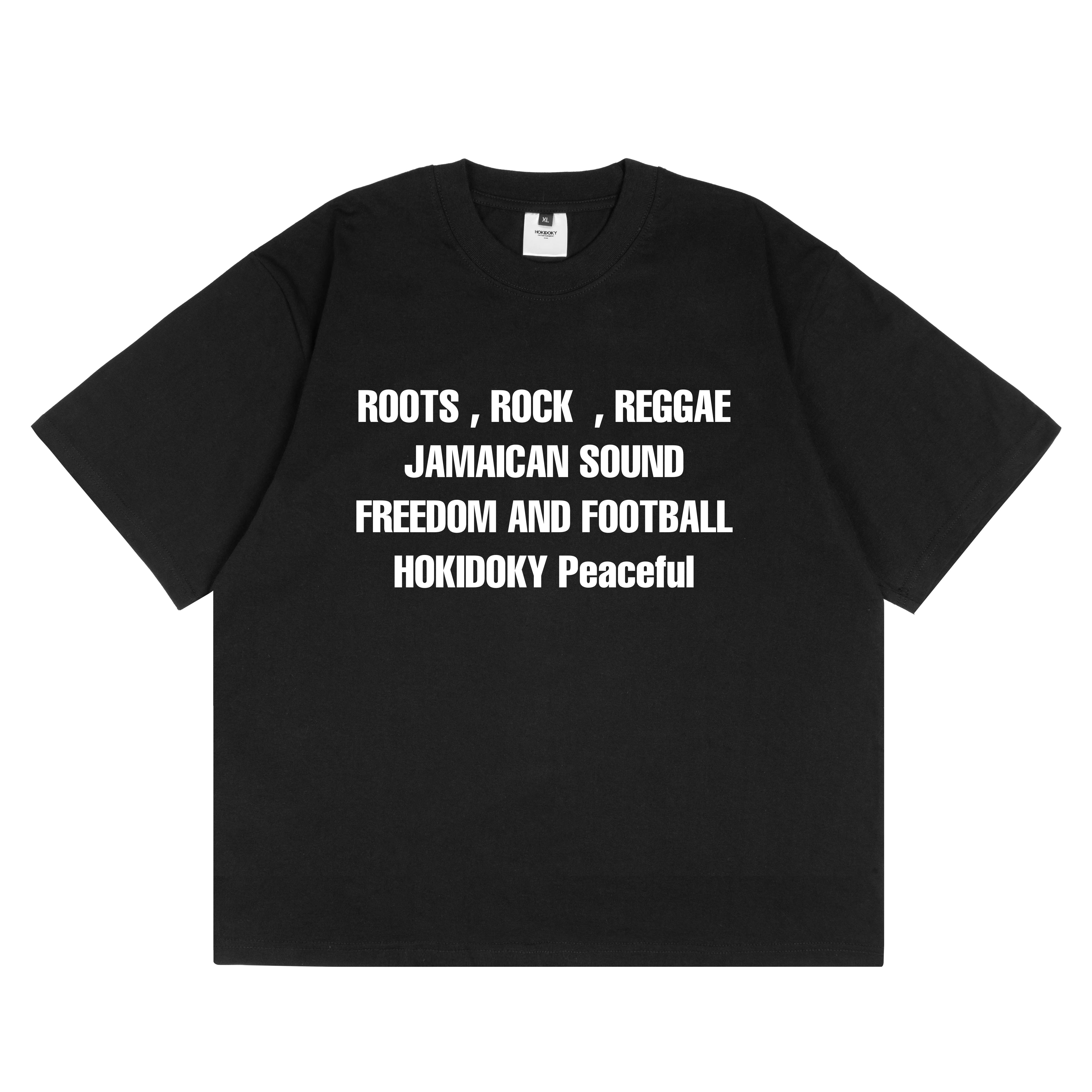 HOKIDOKY ROOTS T-SHIRT BLACK