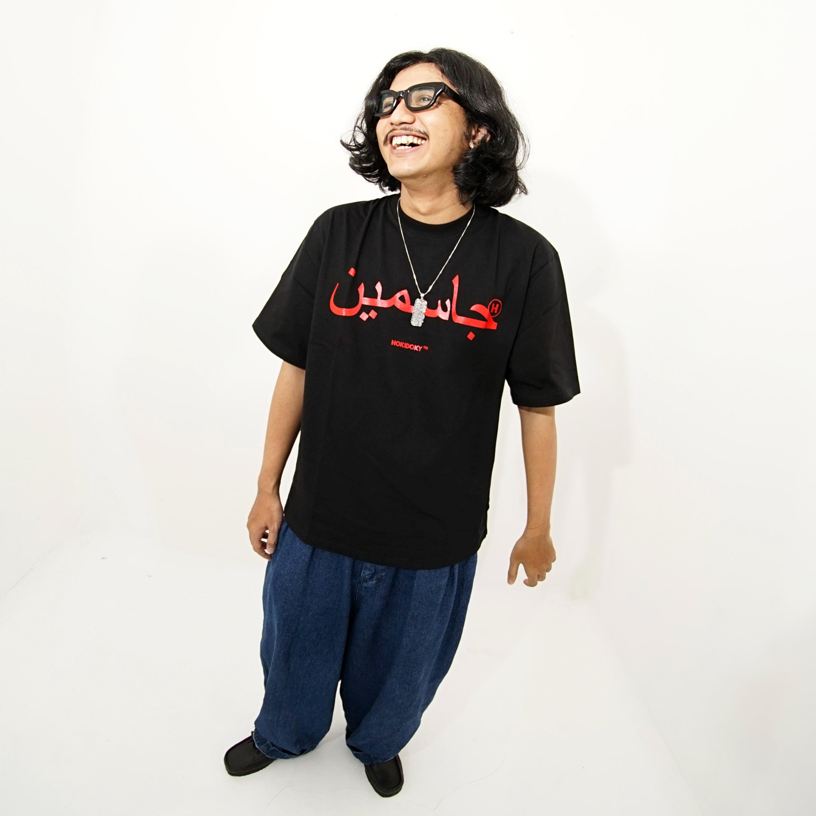HOKIDOKY JASMINE T-SHIRT BLACK