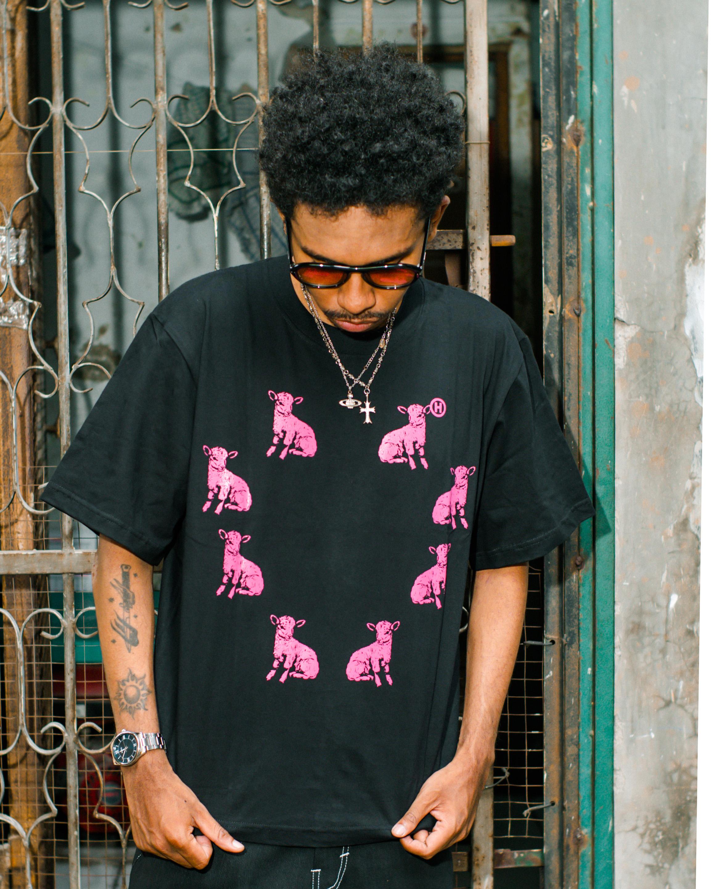HOKIDOKY GOAT T-SHIRT BLACK