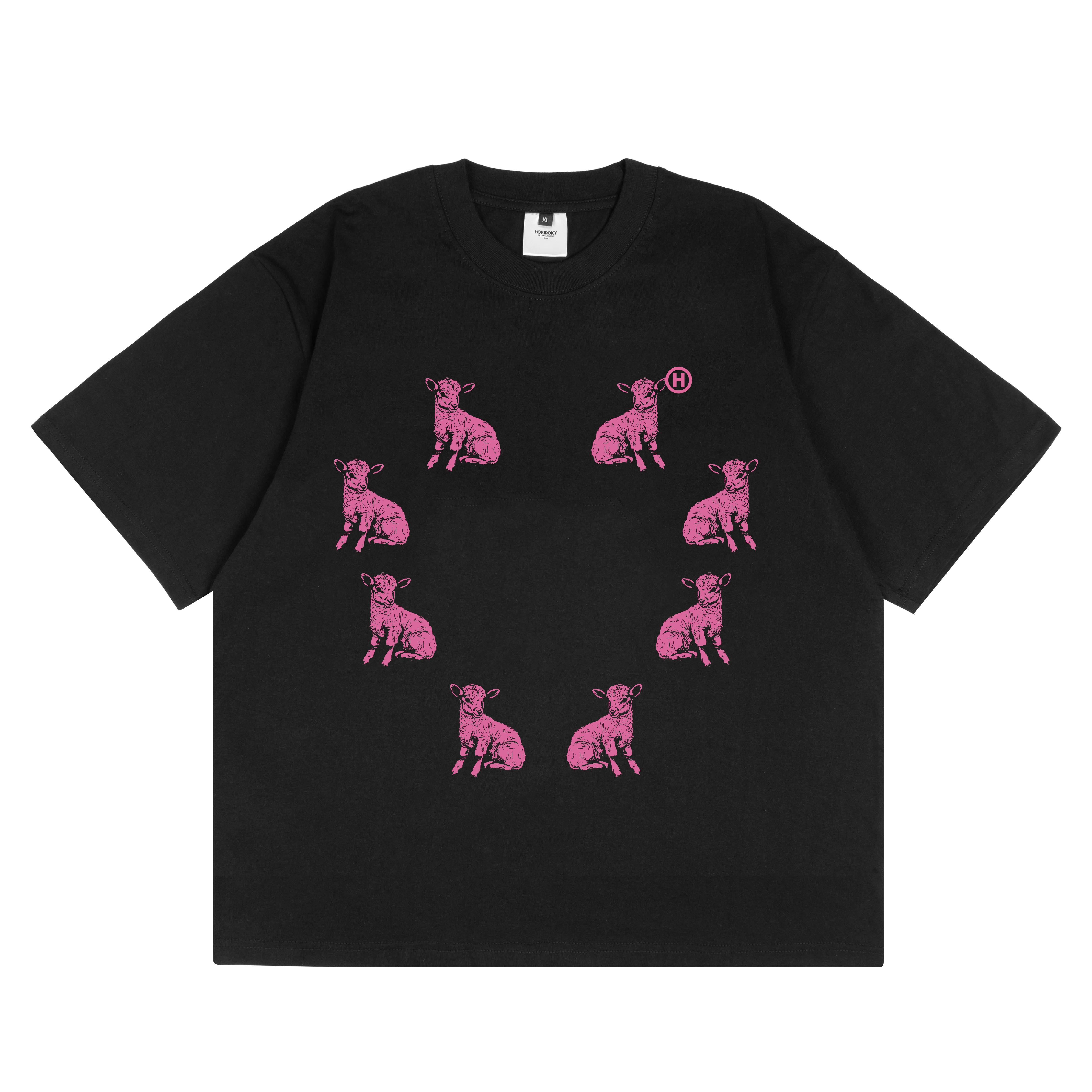 HOKIDOKY GOAT T-SHIRT BLACK