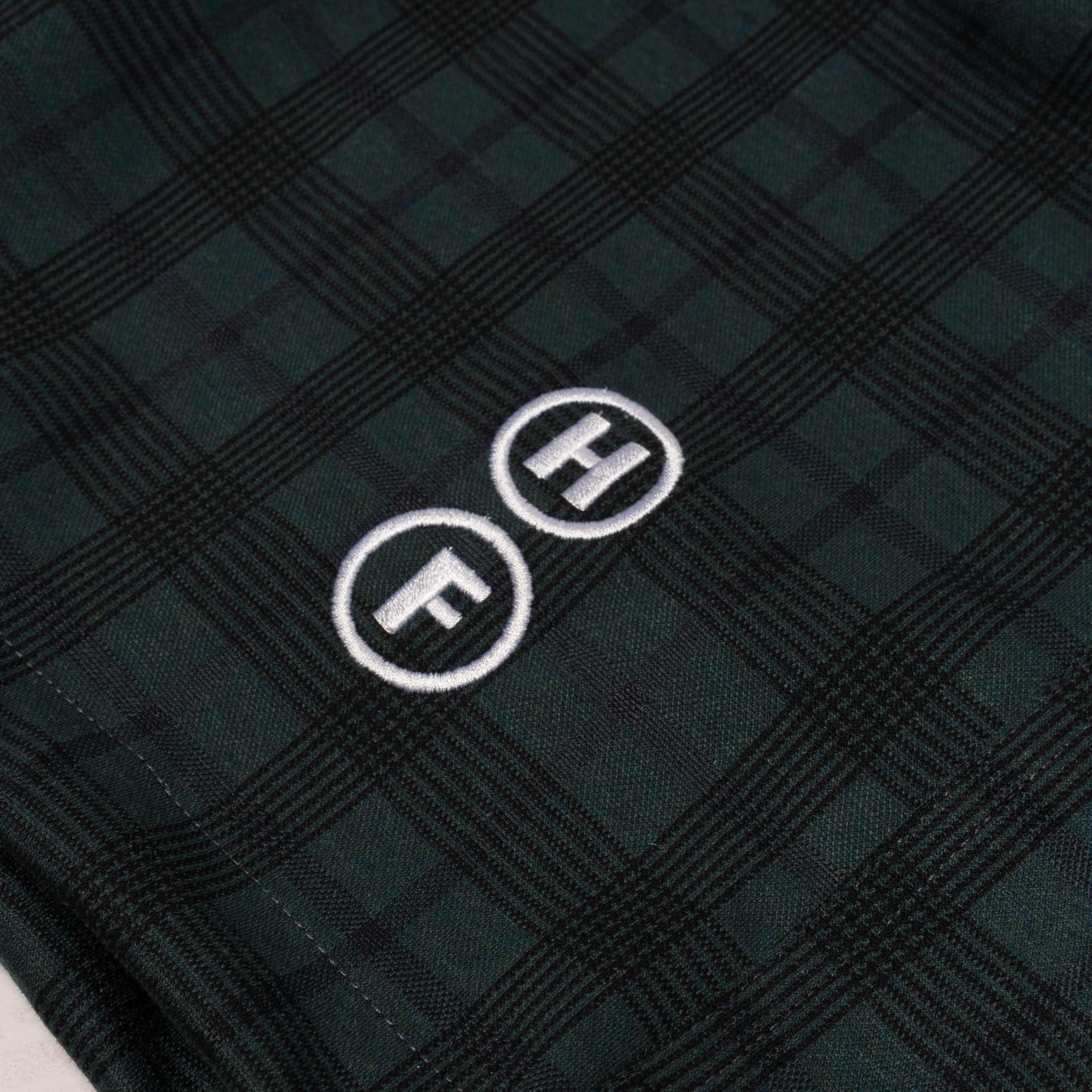 HOKIDOKY JORTS PANTS PLAIDSHORT GREEN