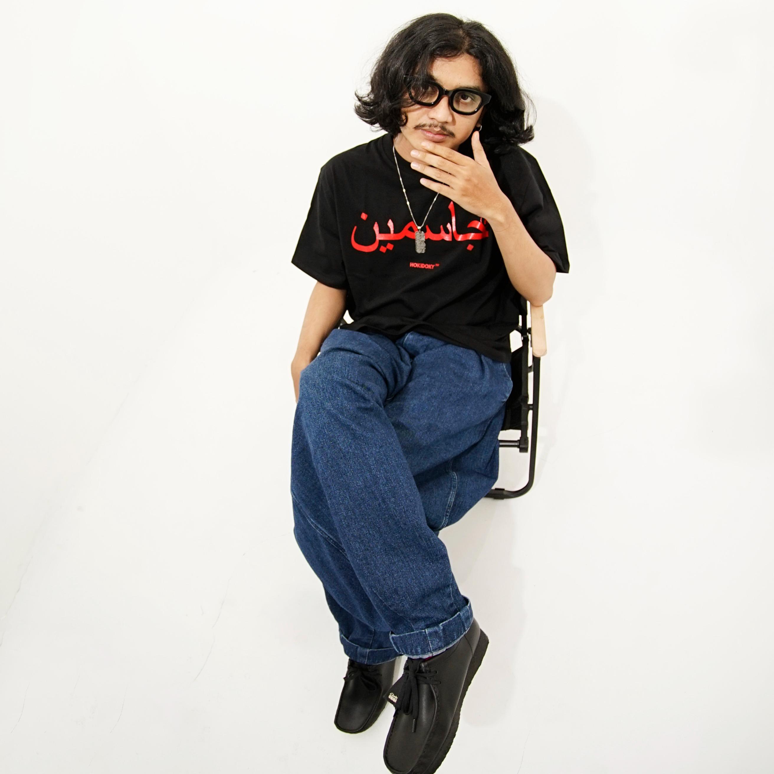 HOKIDOKY JASMINE T-SHIRT BLACK