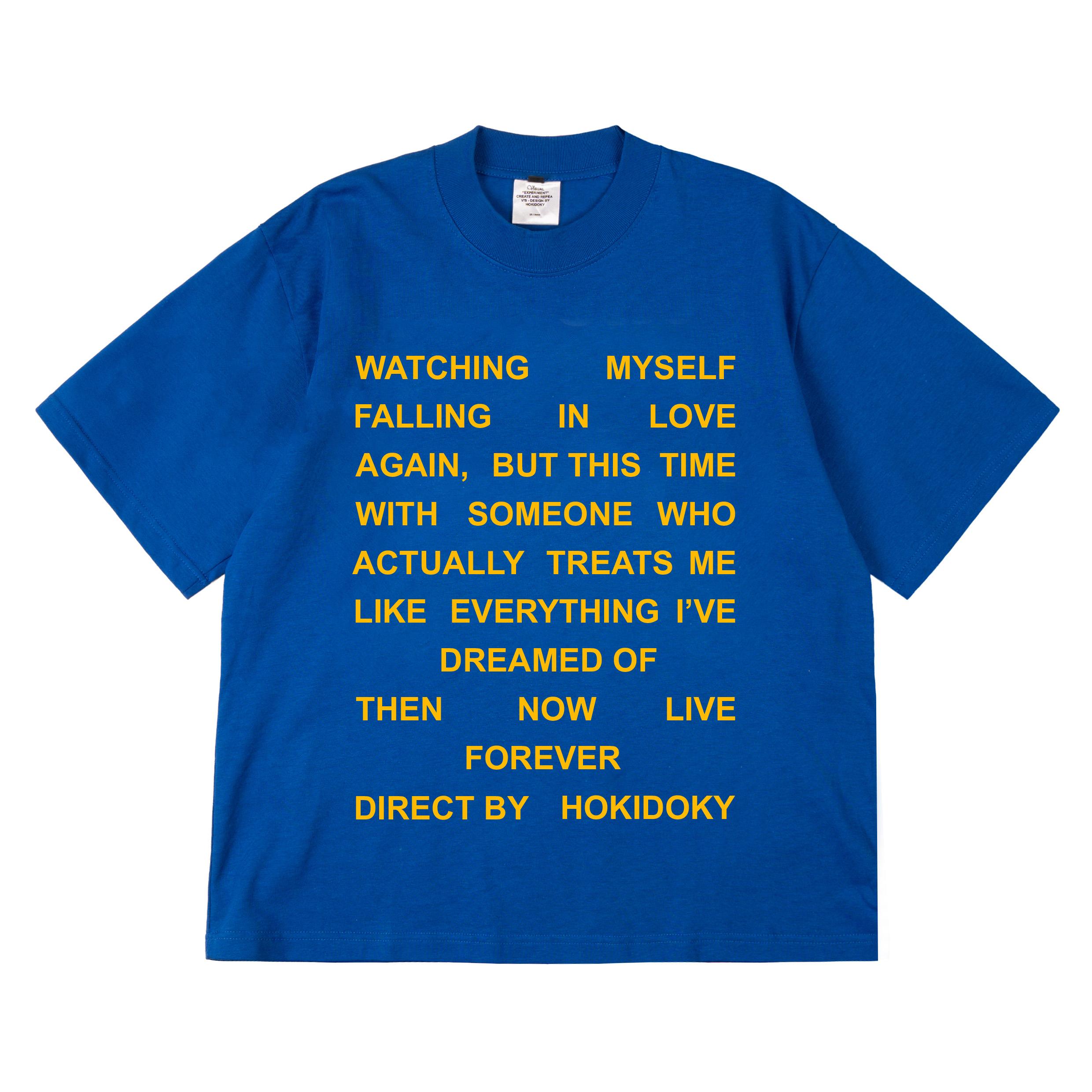 HOKIDOKY ASKELAD T-SHIRT BLUE