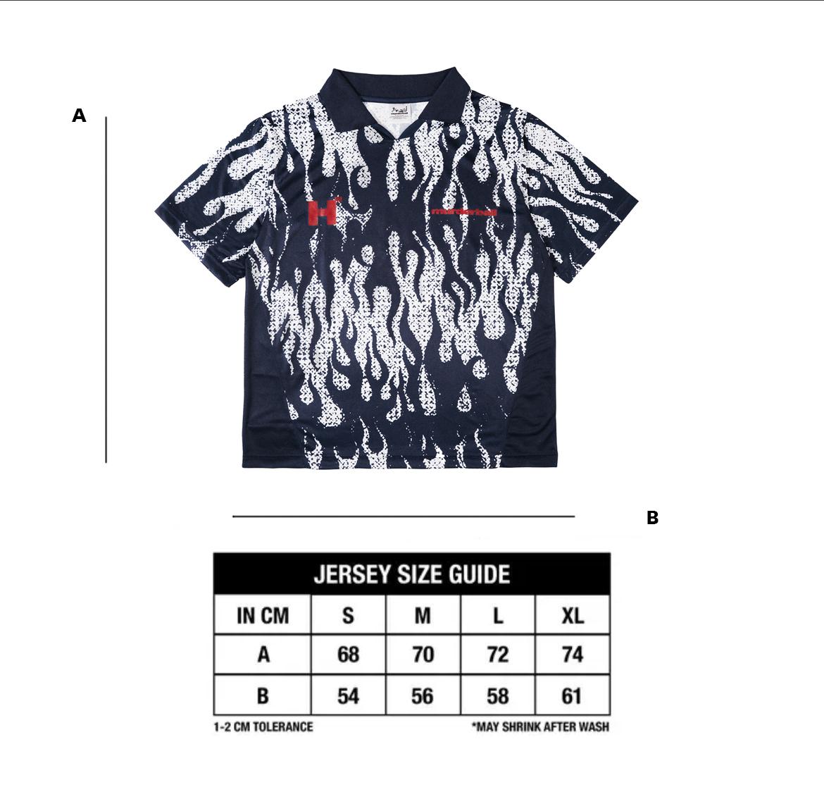 Hokidoky - Murderball Jersey Flame