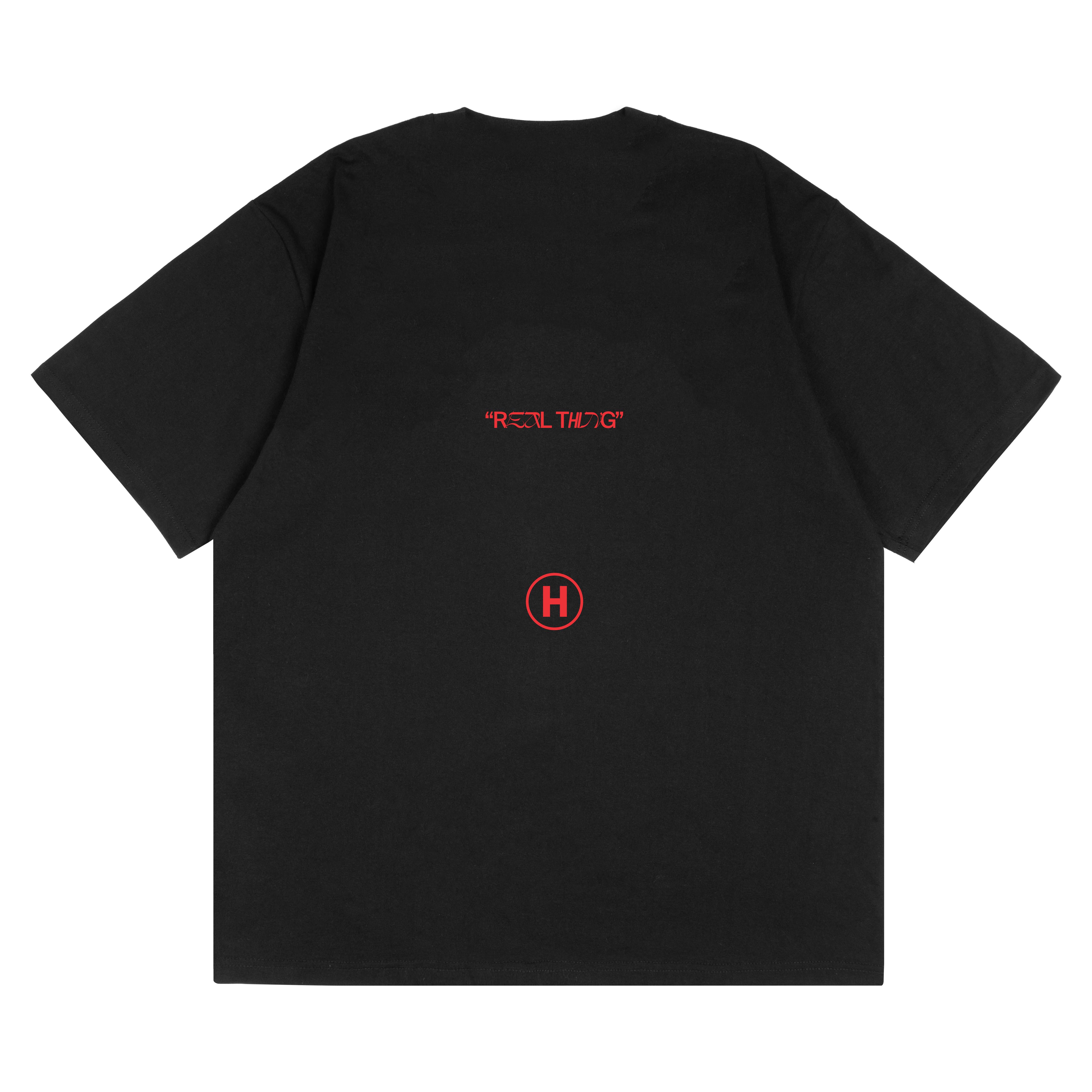 HOKIDOKY ALENA T-SHIRT BLACK - WHITE