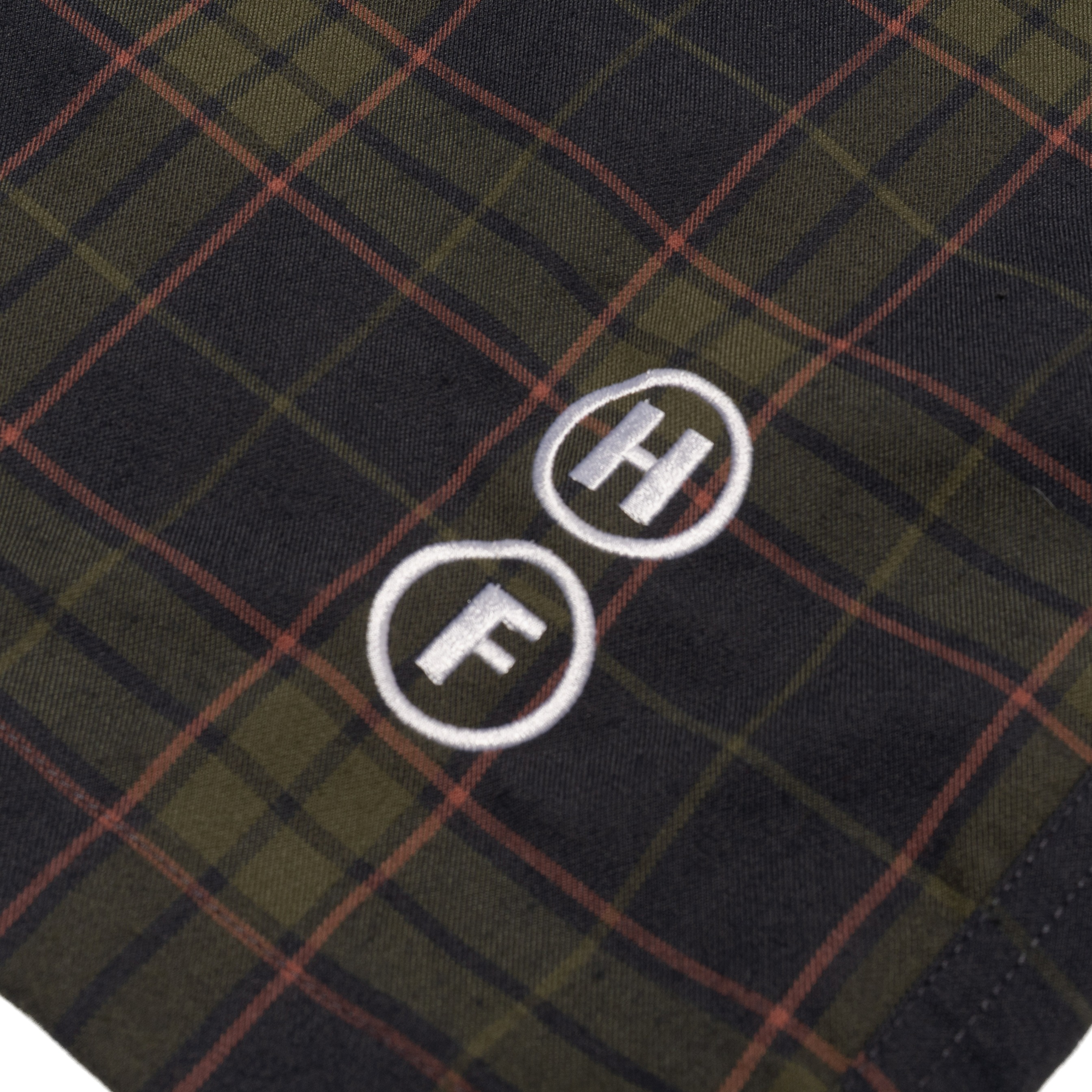 HOKIDOKY JORTS PANTS PLAIDSHORT BROWN