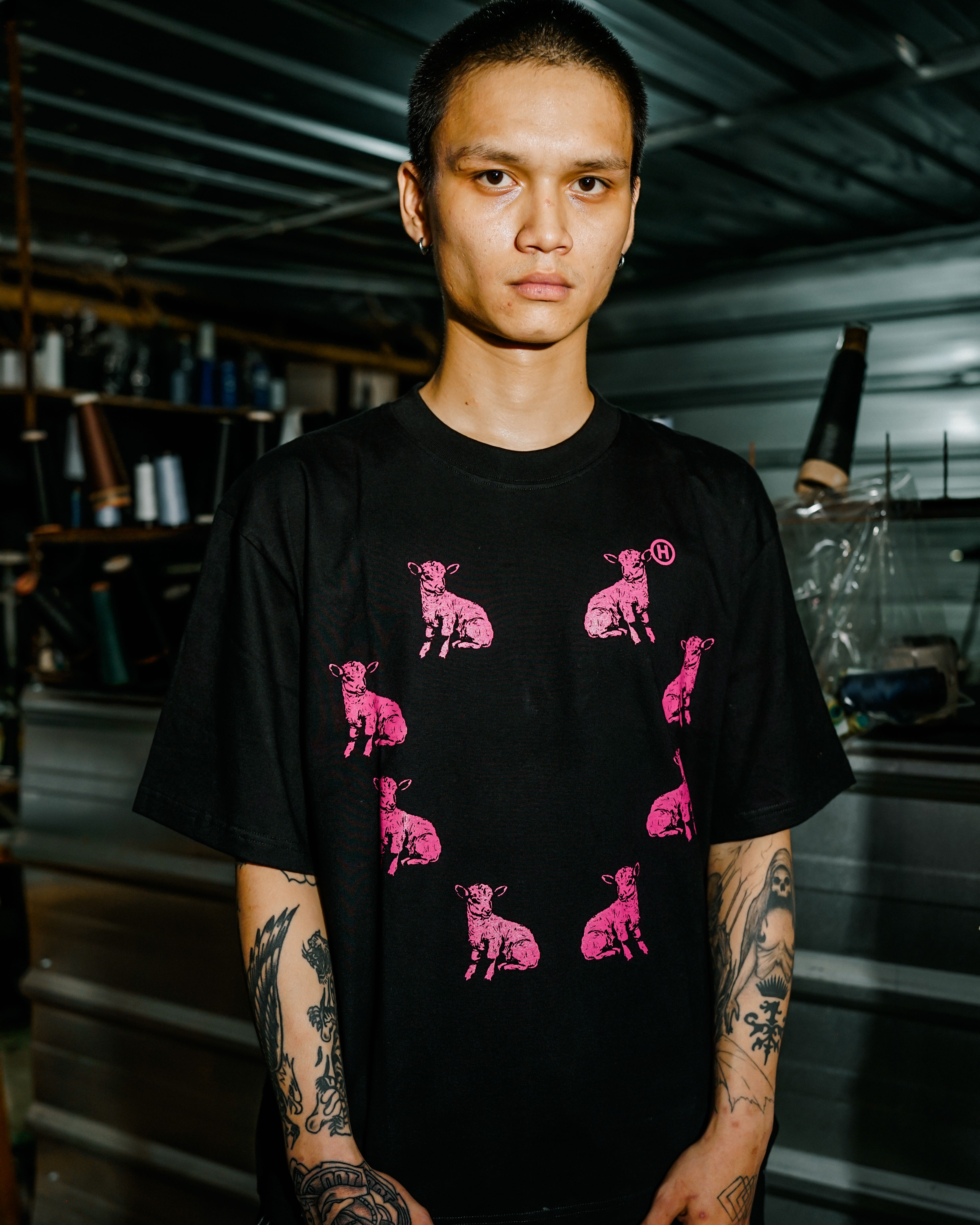 HOKIDOKY GOAT T-SHIRT BLACK