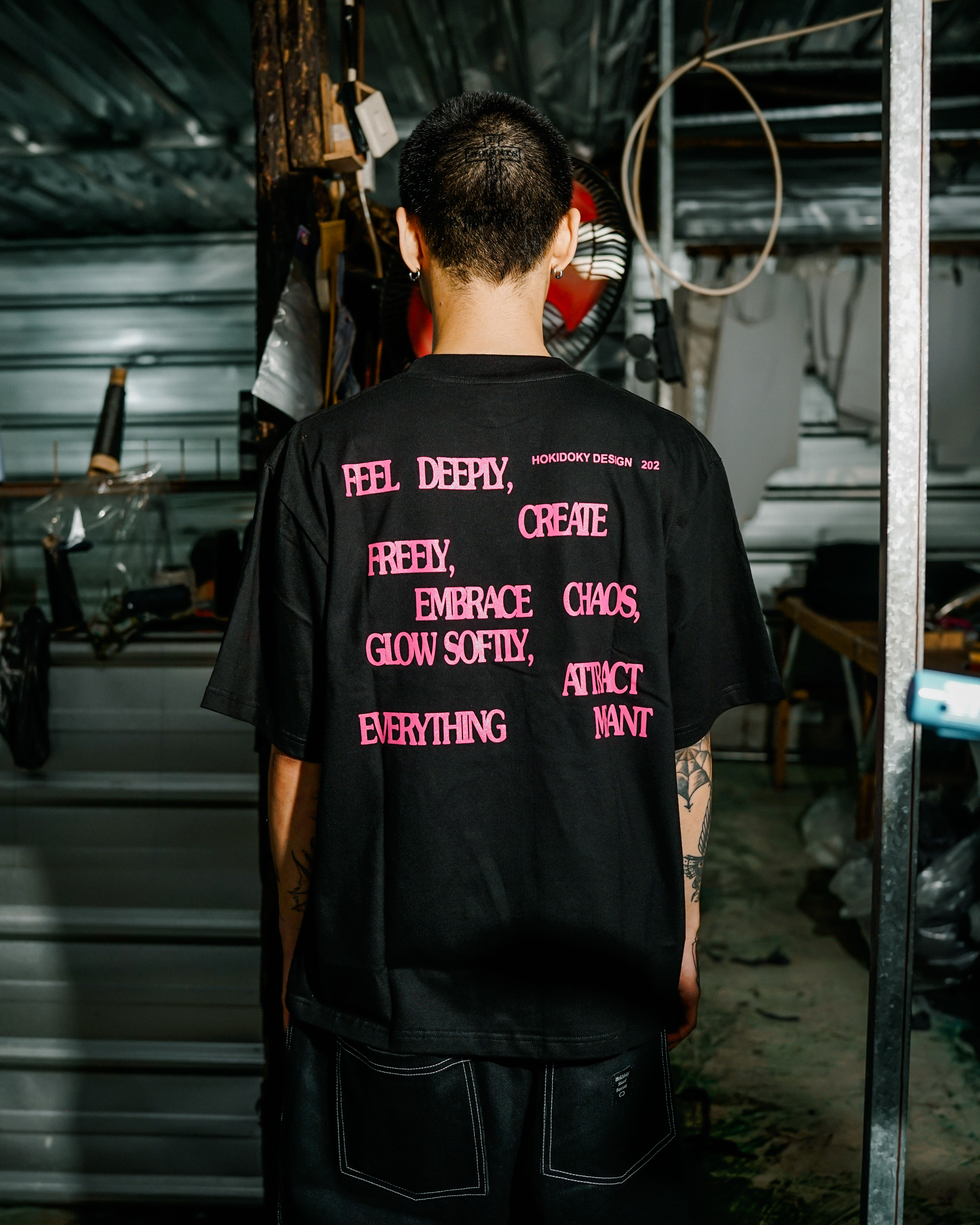 HOKIDOKY GOAT T-SHIRT BLACK