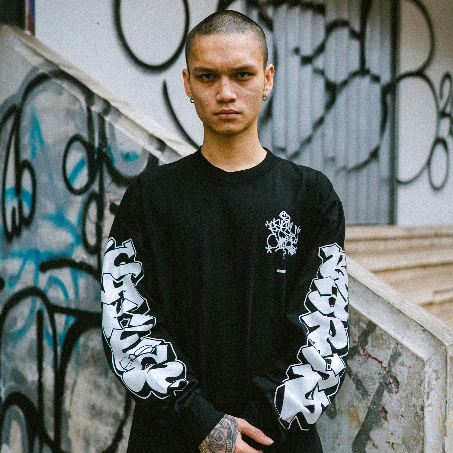 HOKIDOKY X RAPSY X CAKES LONGSLEEVE BLACK
