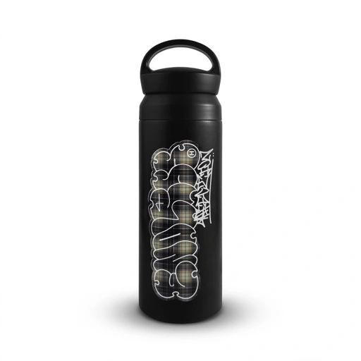HOKIDOKY PLAID TUMBLER INSULATED 500ML