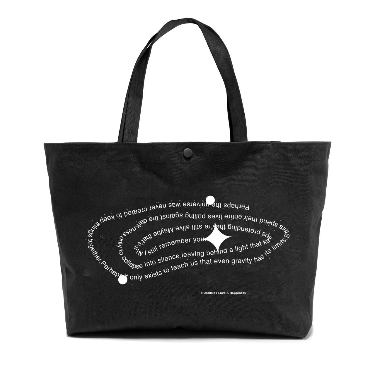 HOKIDOKY TYPE TOTEBAG BLACK