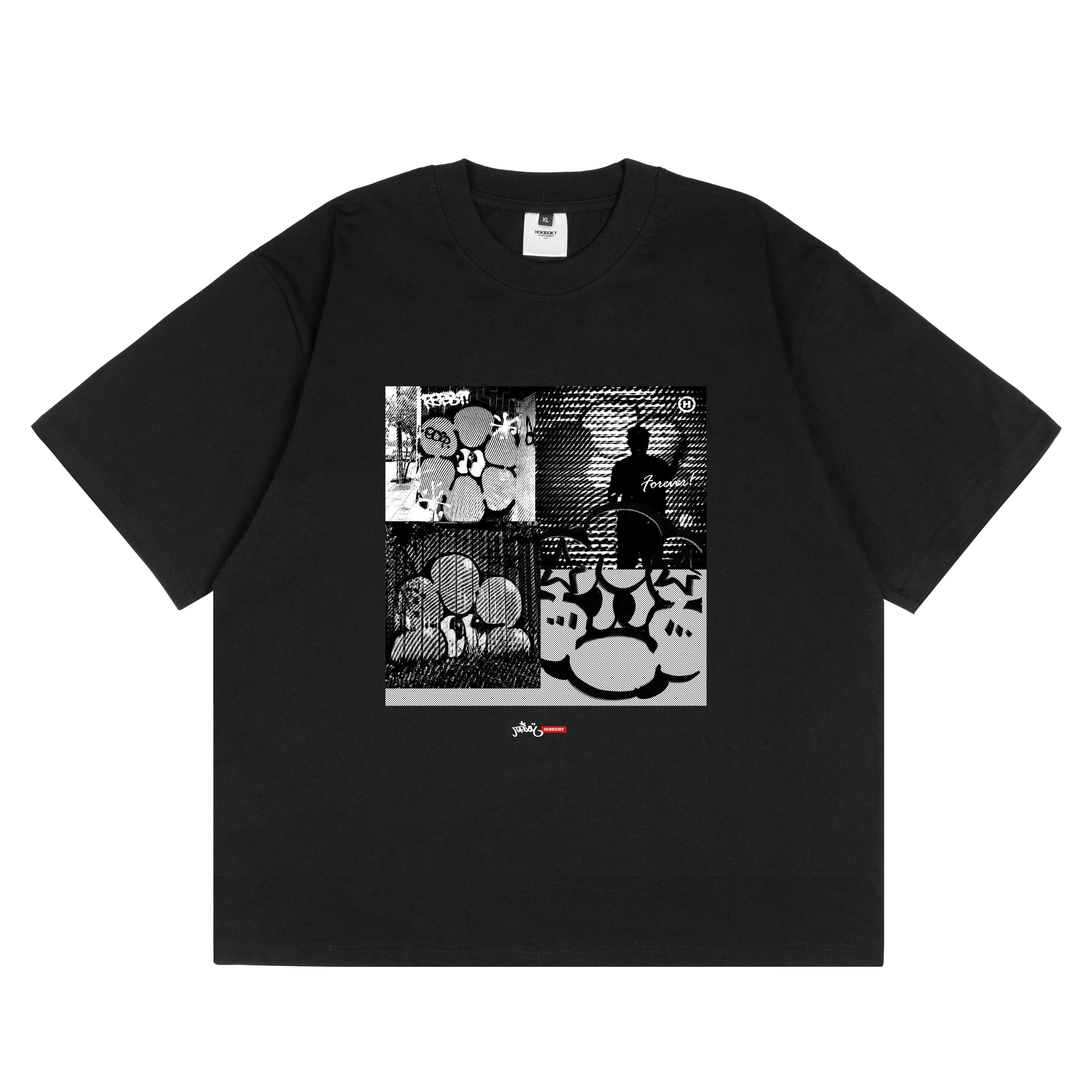 HOKIDOKY IRIE T-SHIRT BLACK
