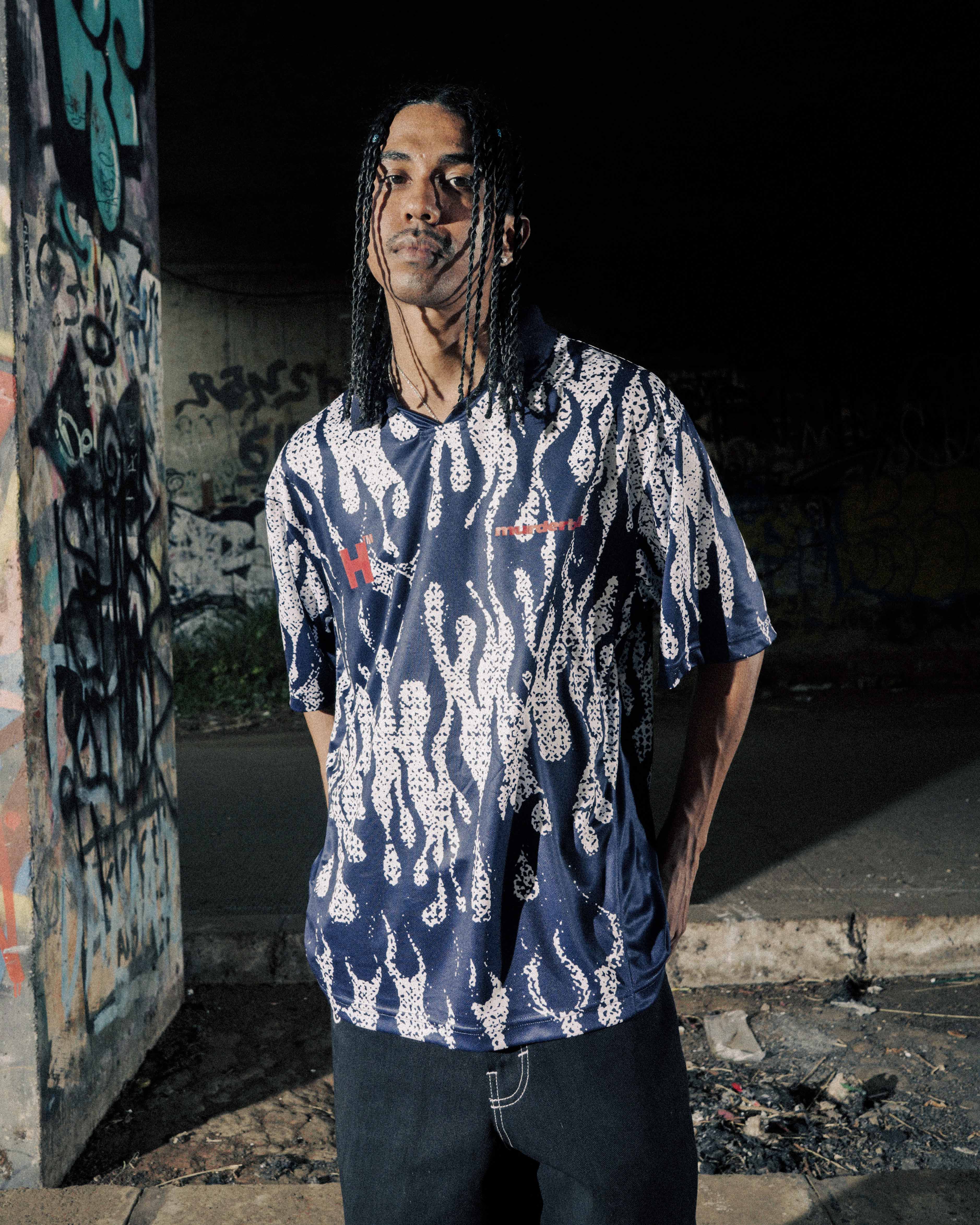 Hokidoky - Murderball Jersey Flame