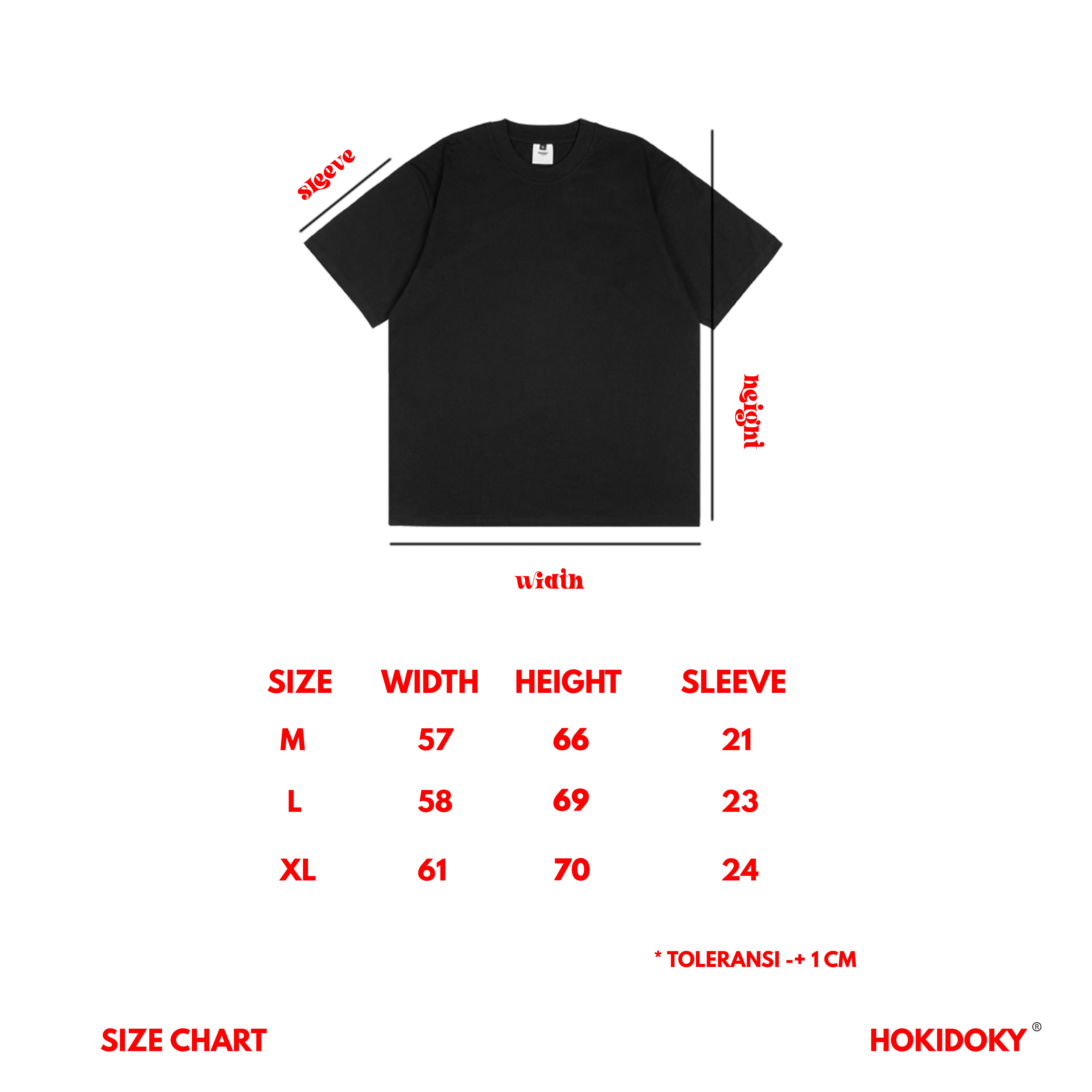 HOKIDOKY ROOTS T-SHIRT BLACK