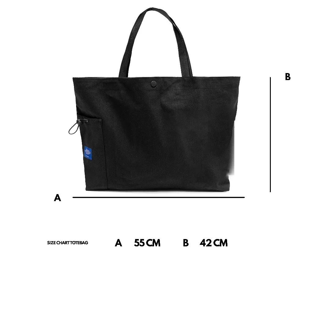 HOKIDOKY TYPE TOTEBAG BLACK