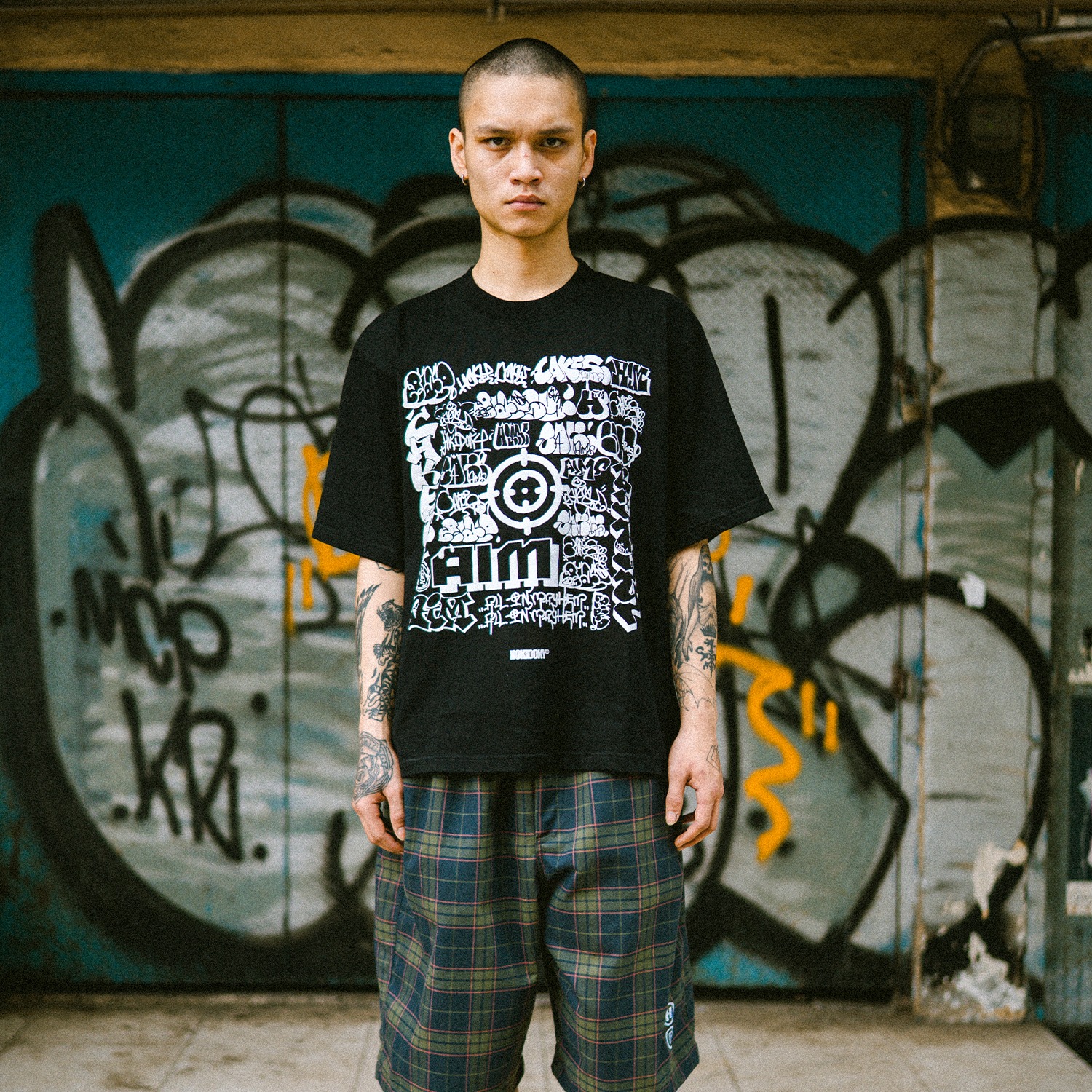HOKIDOKY X RAPSY X CAKES T-SHIRT BLACK