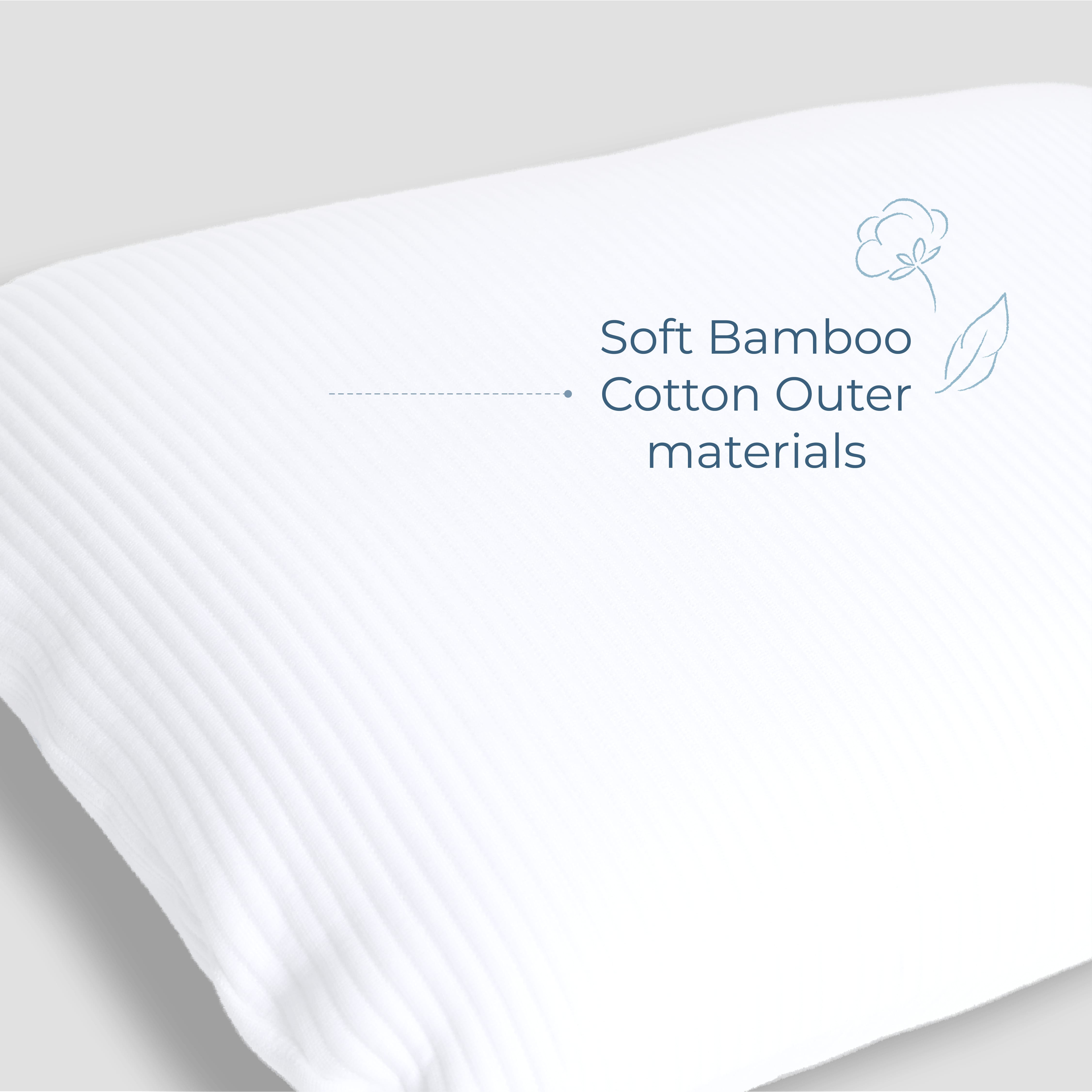 Ovalux Latex Pillow (Kwala True Nature Series 100% Natural latex) - Bantal Ovalux 100% natural Latex