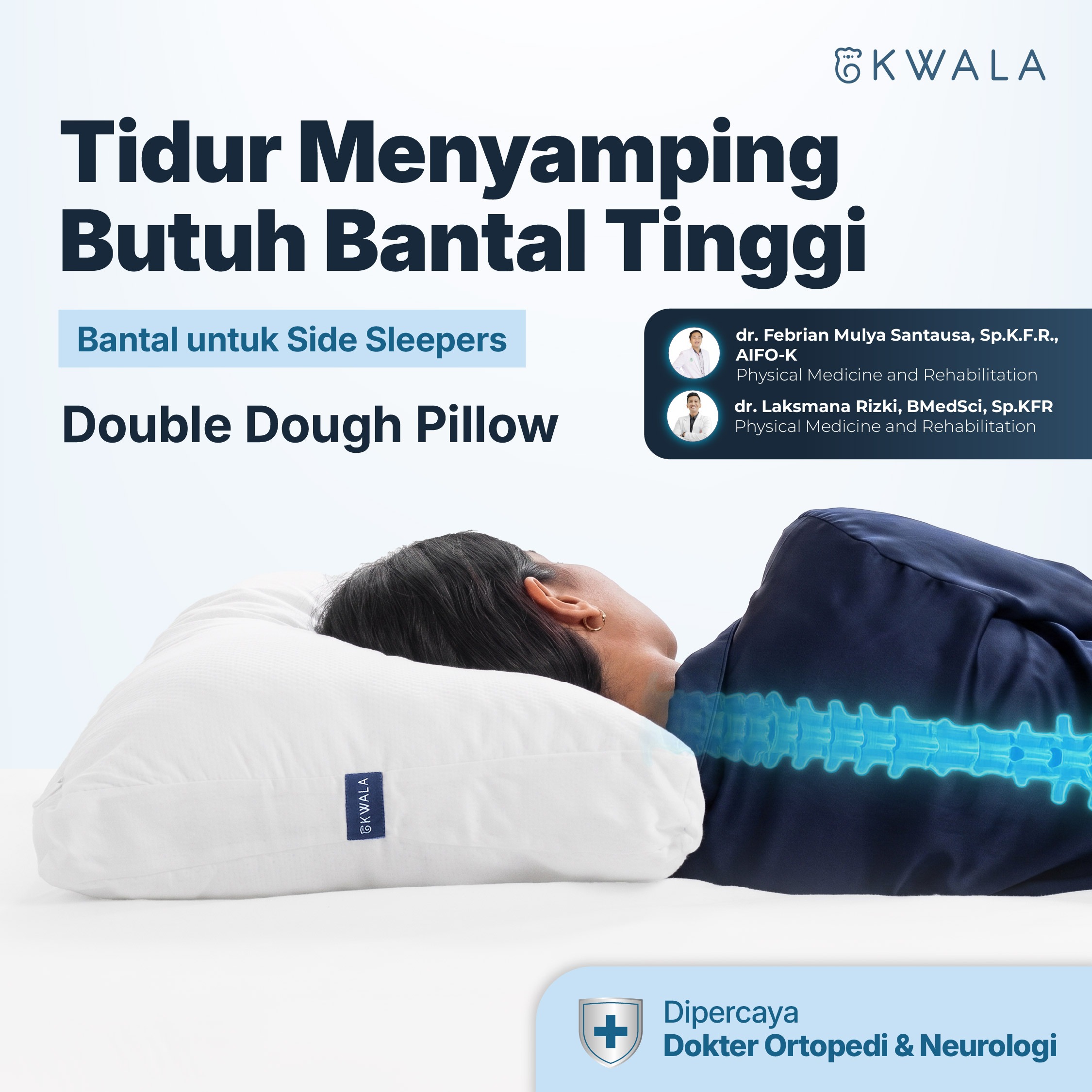 KWALA Double Dough Pillow