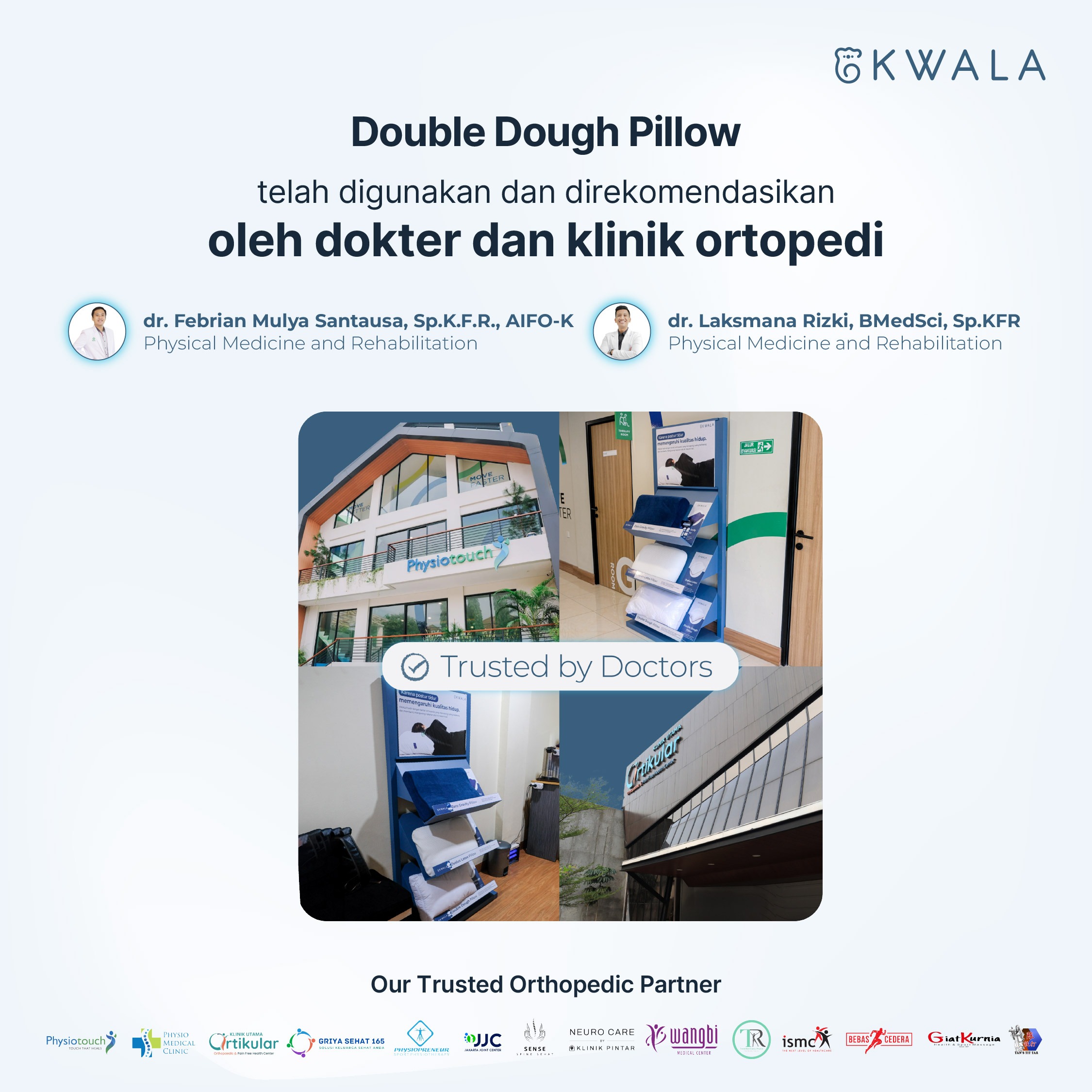KWALA Double Dough Pillow