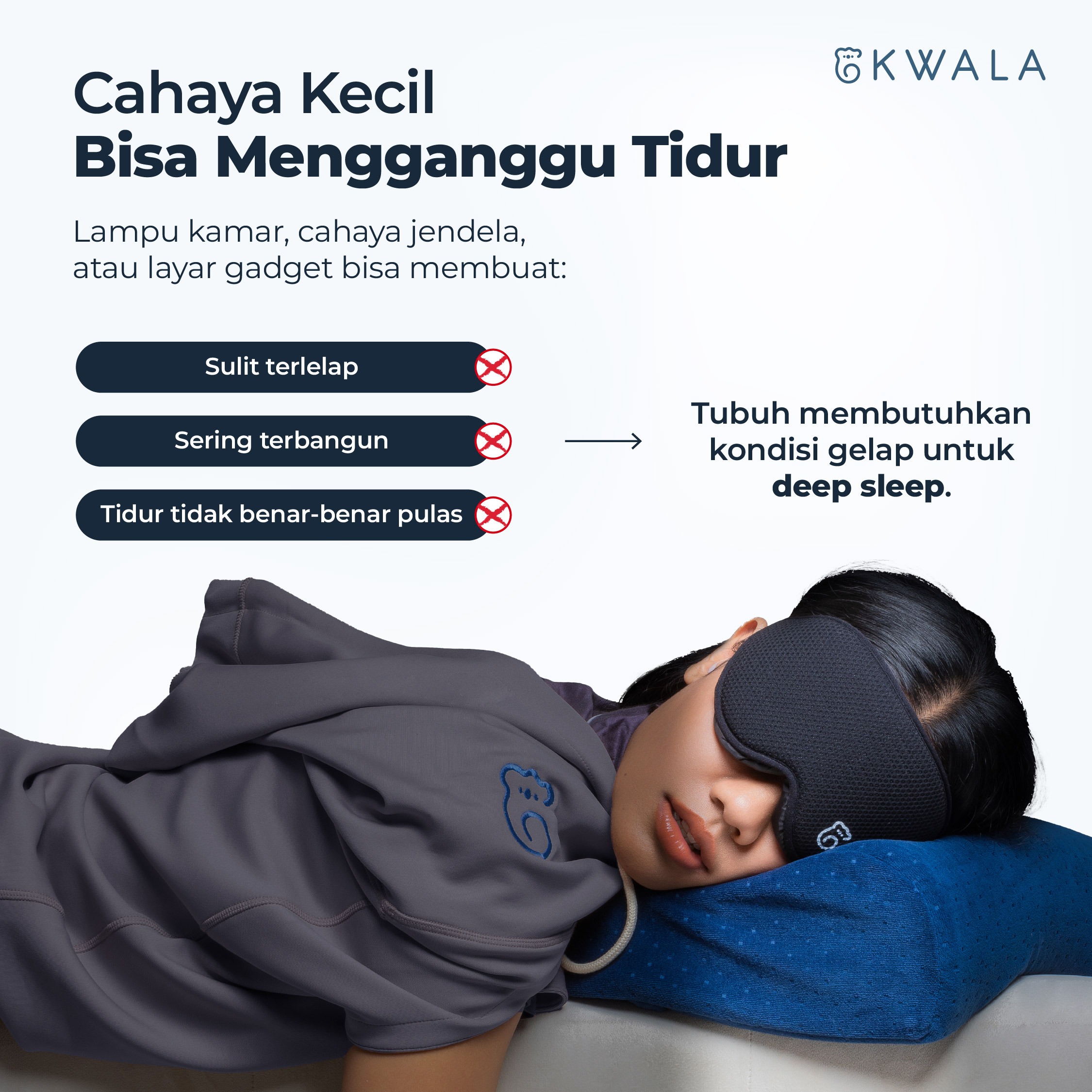 KWALA Night Serene Eyemask