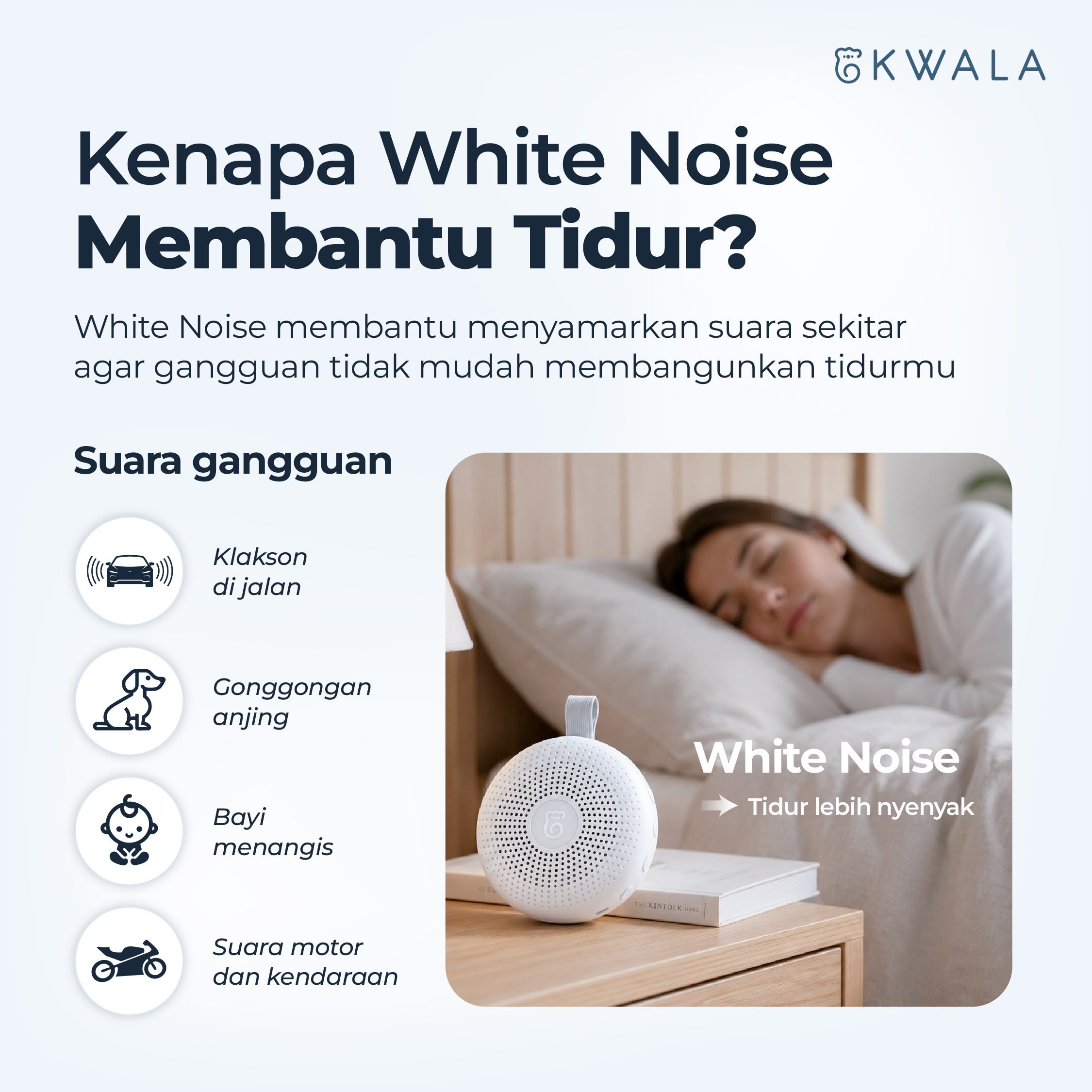KWALA NOCTÉ™ White Noise Machine