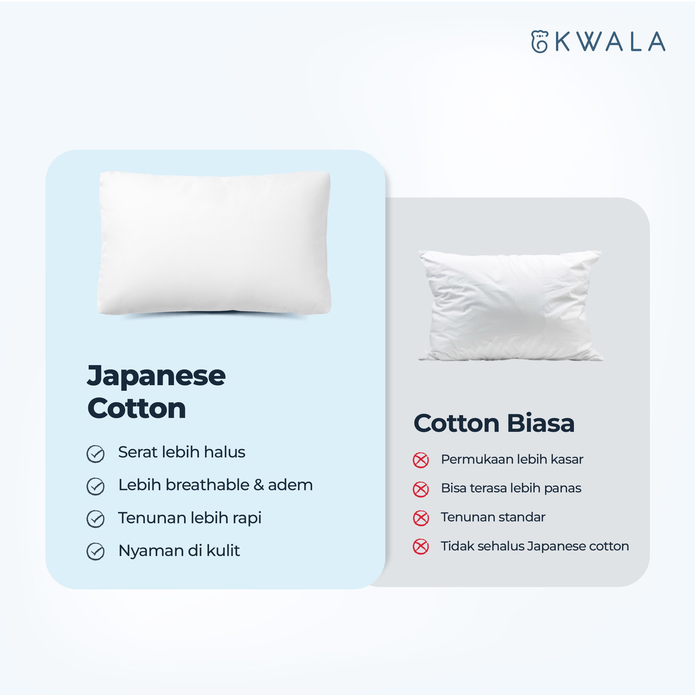 KWALA Premium Japanese Cotton