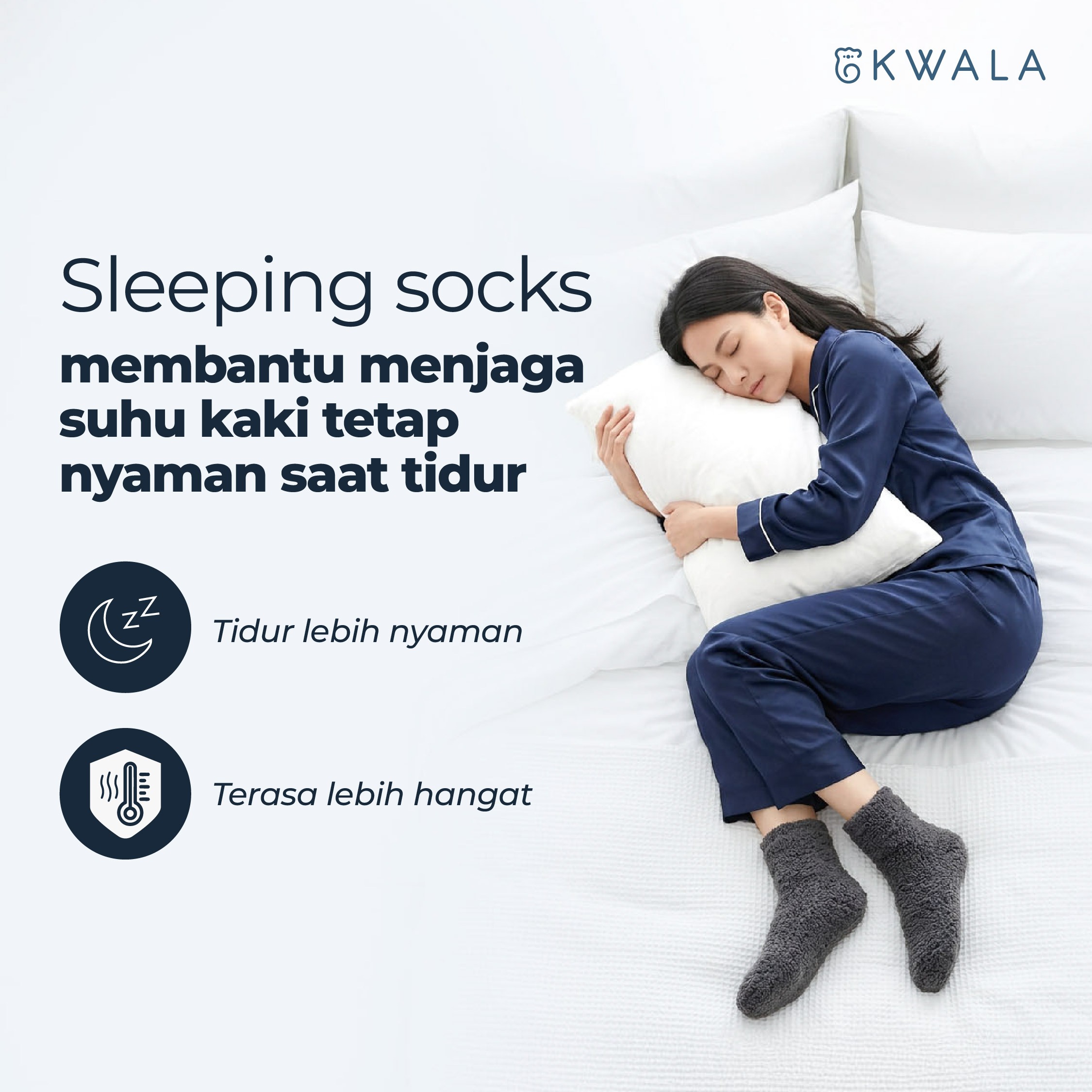 Kwala Sleeping Socks