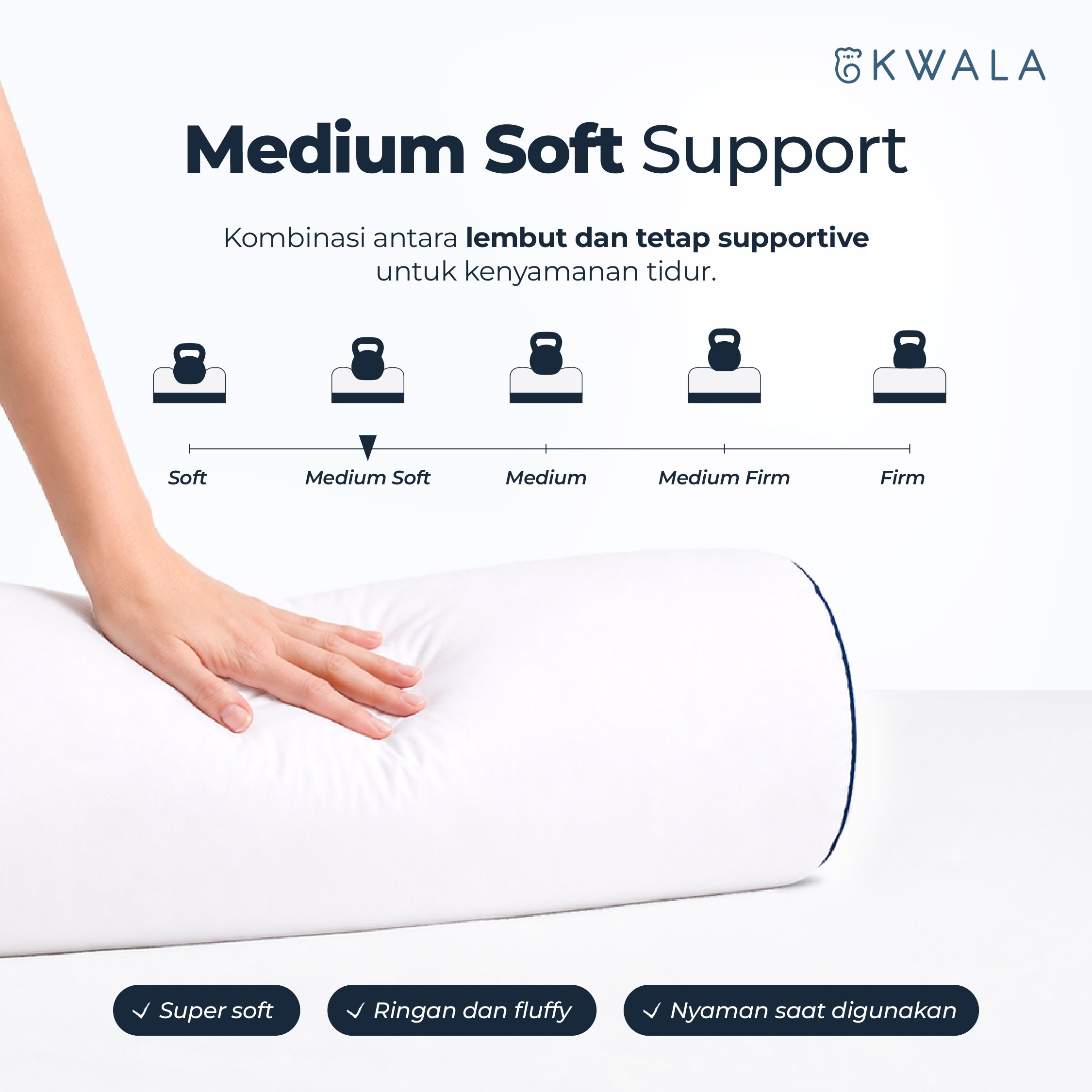 KWALA Soft Escape Bolster