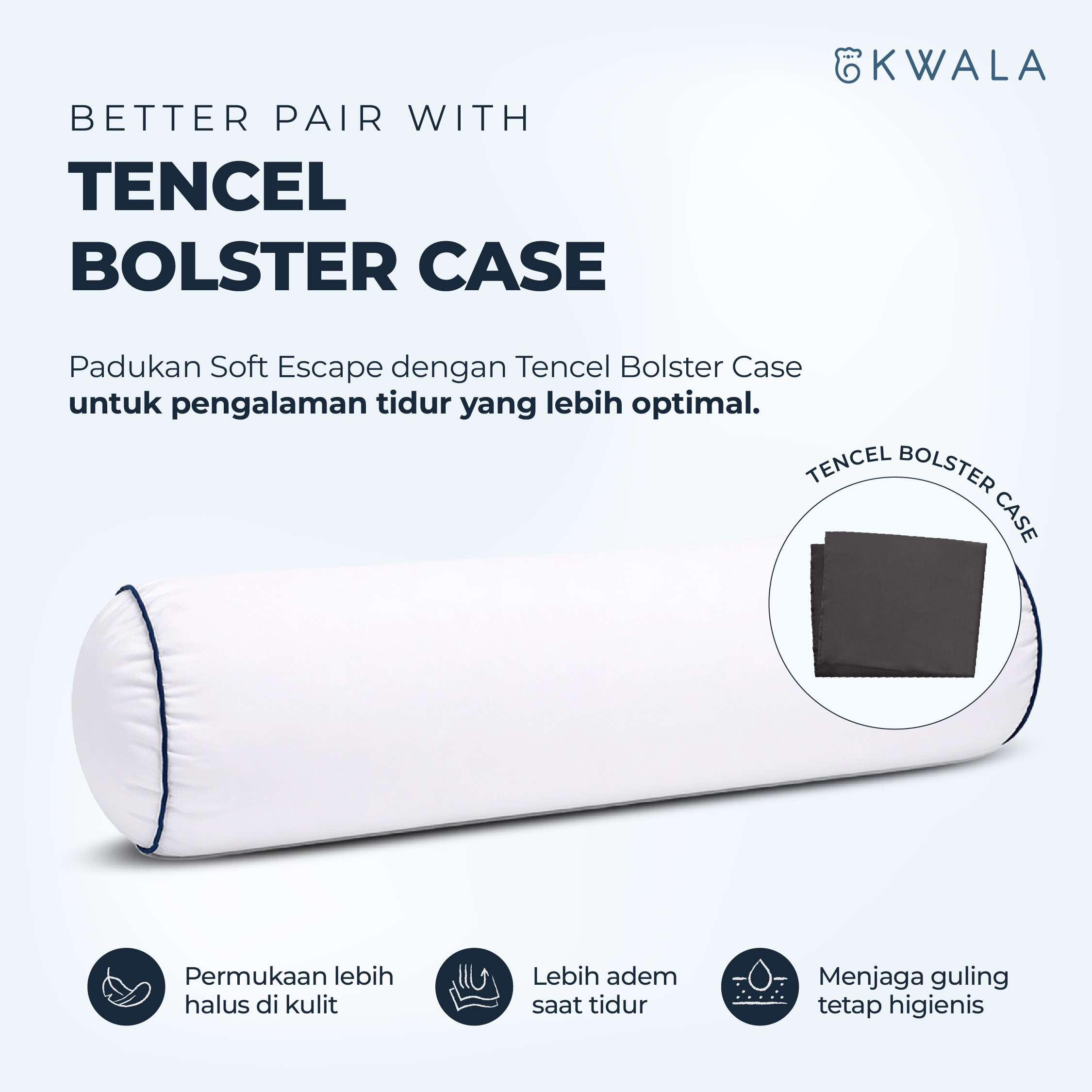 KWALA Soft Escape Bolster