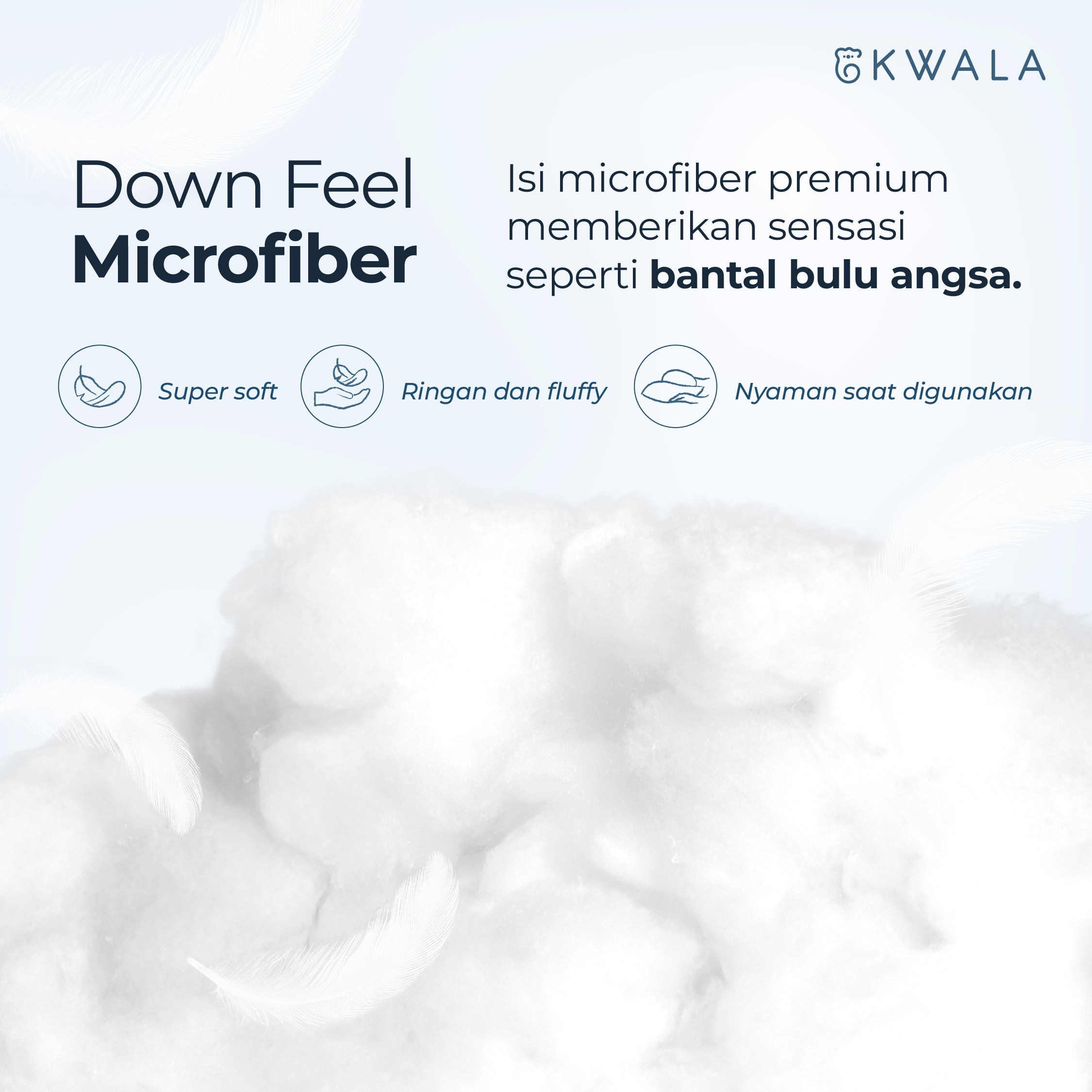 KWALA Soft Escape Pillow