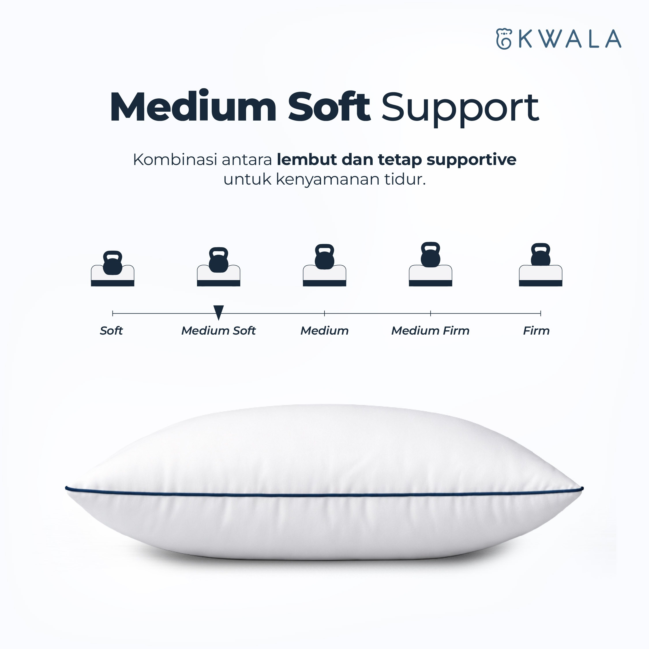 KWALA Soft Escape Pillow