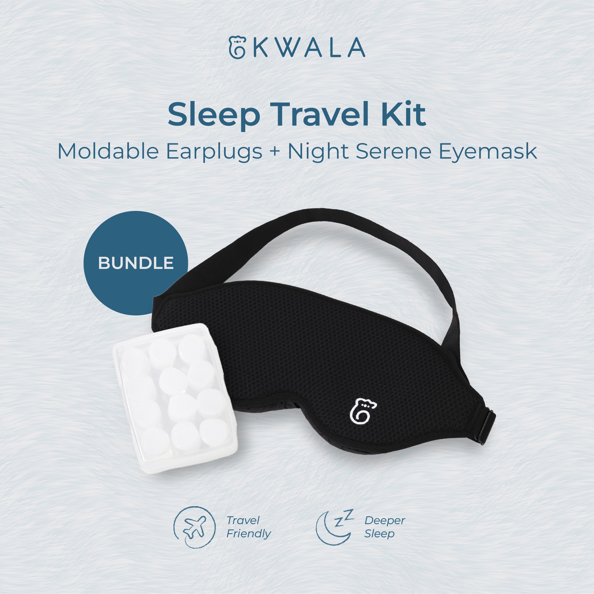 KWALA Sleep Travel Kit Bundle
