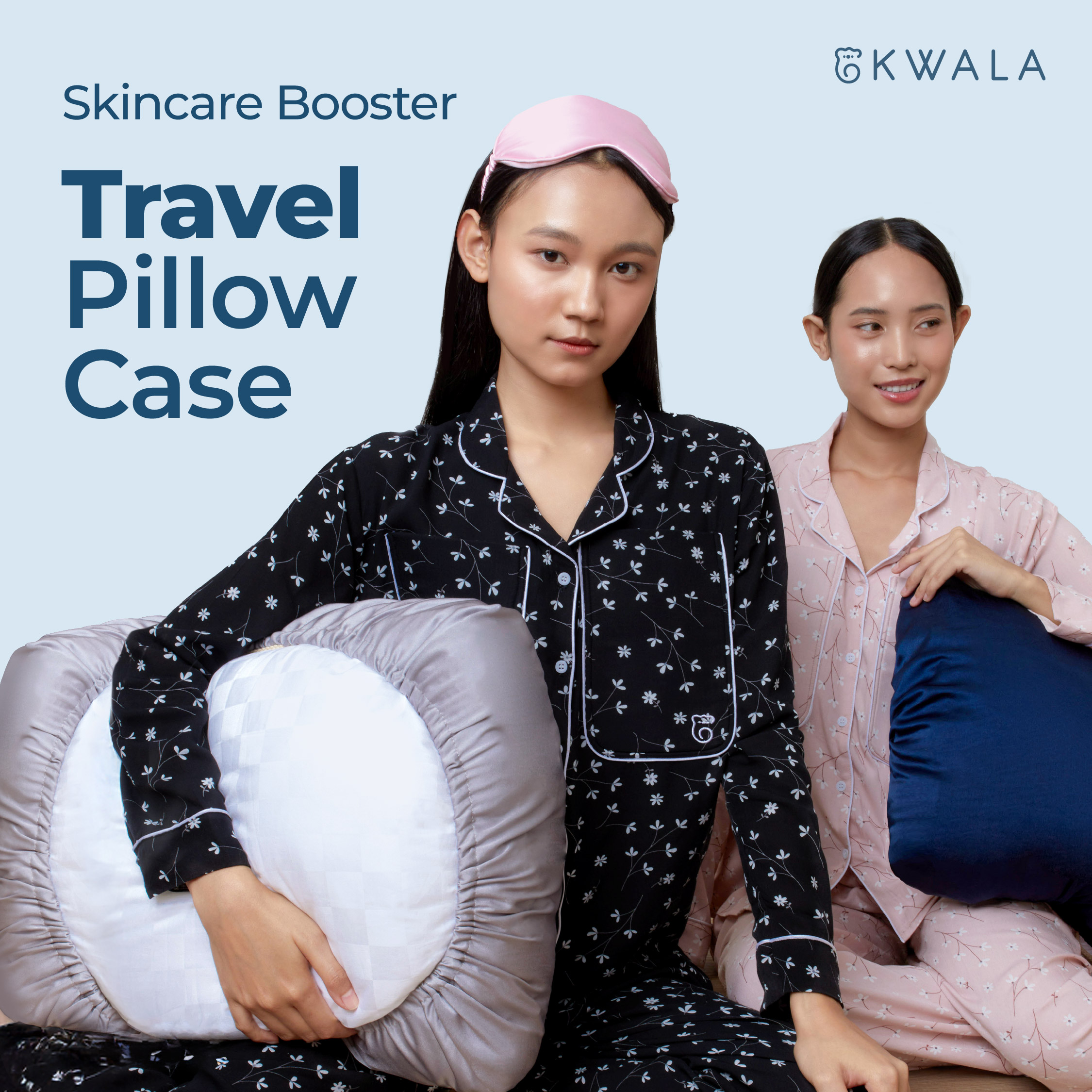 KWALA Travel Pillow Case