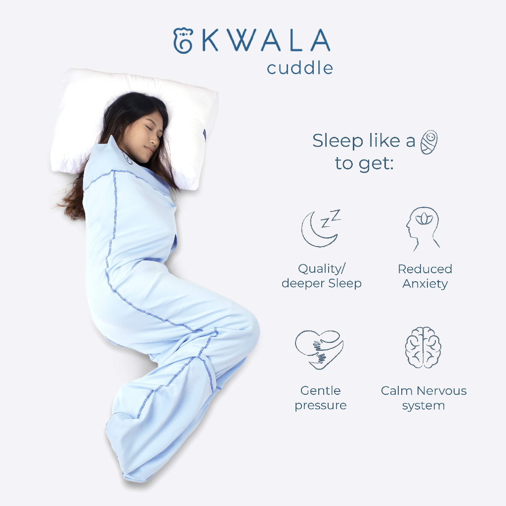 KWALA Cuddle | Selimut Bedong | Selimut Dewasa | Selimut Travel | Selimut Lipat